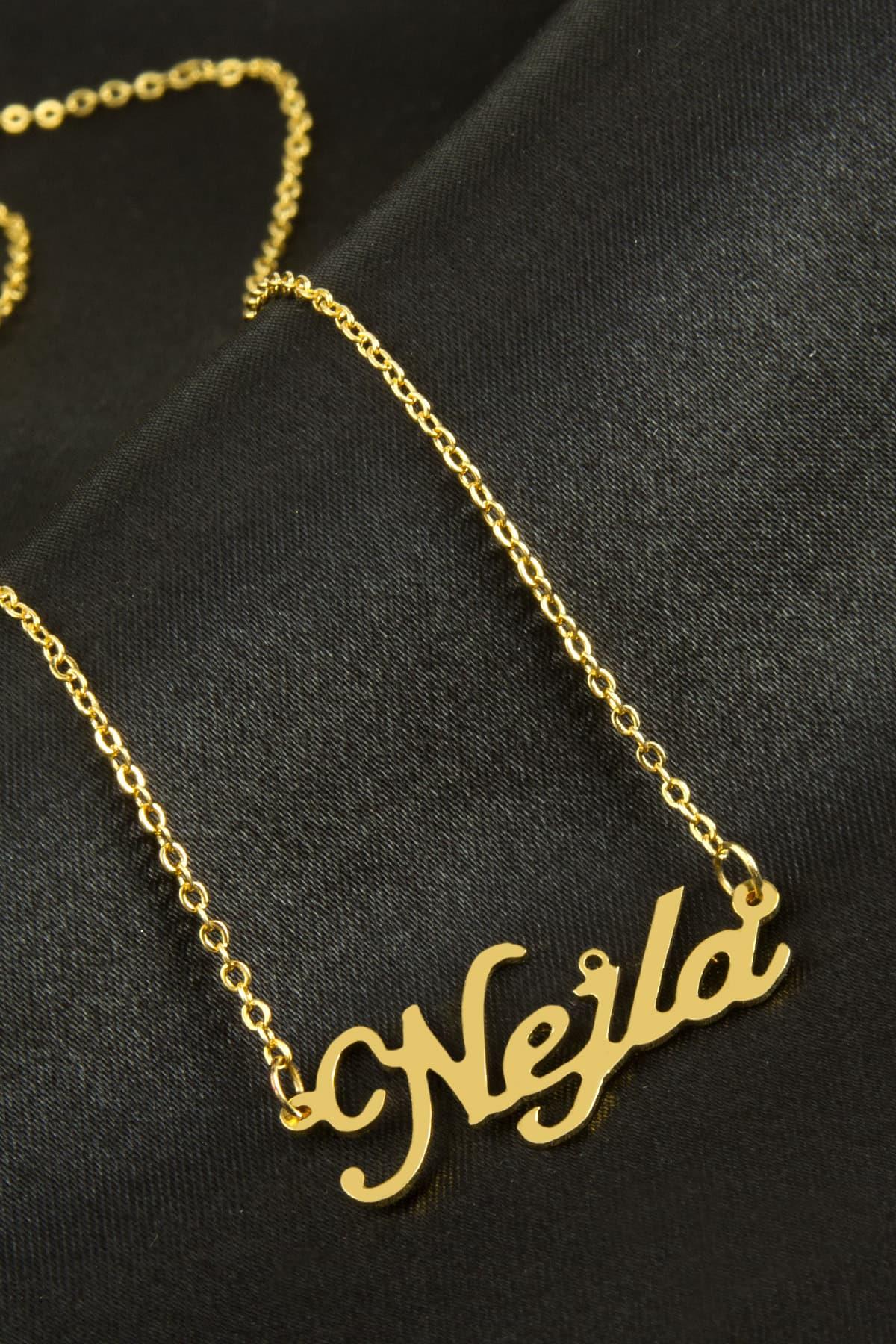 Nejla İsimli Kolye (Kişiye Özel)