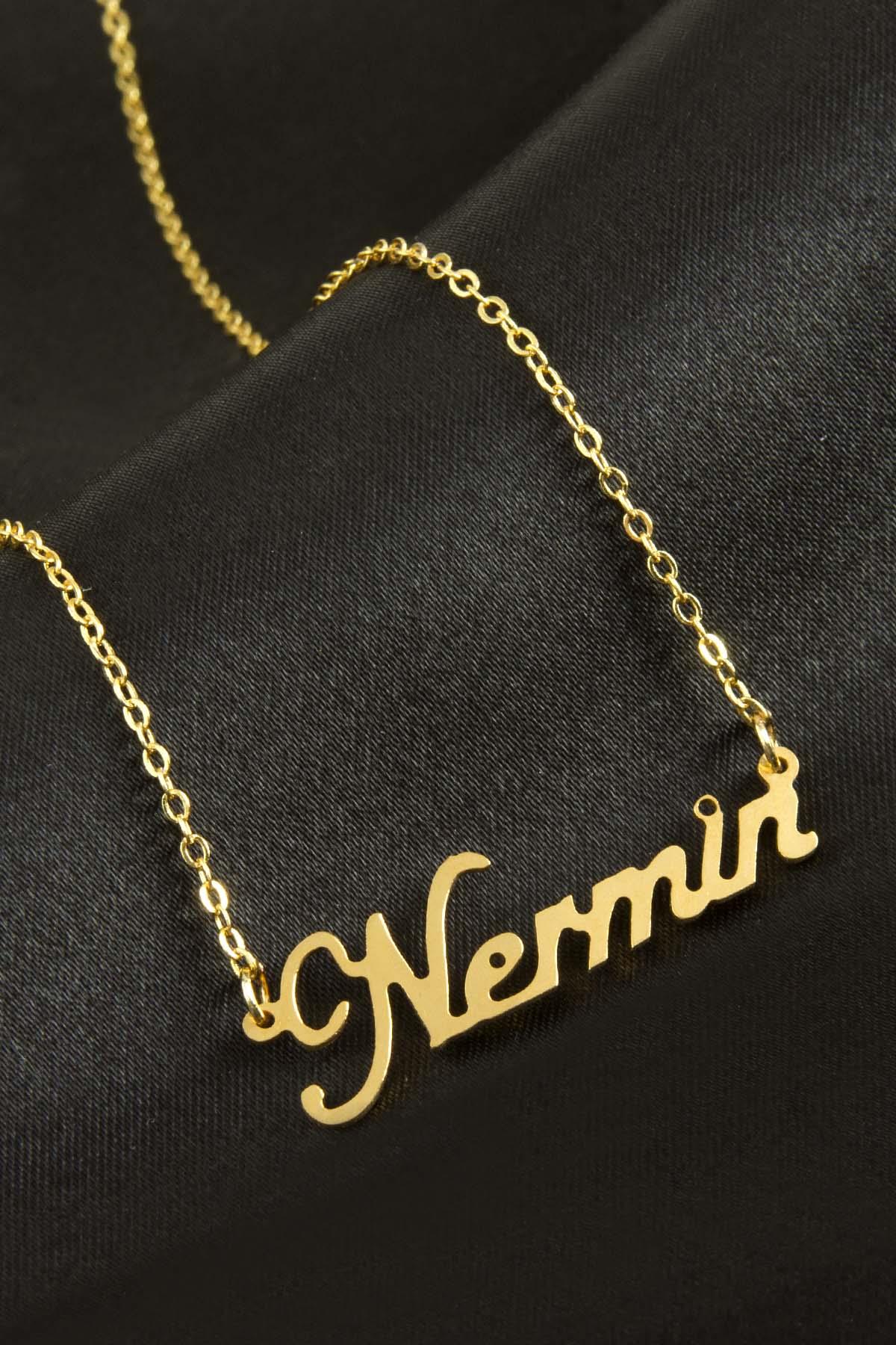 Nermin isimli kolye (Kişiye Özel)
