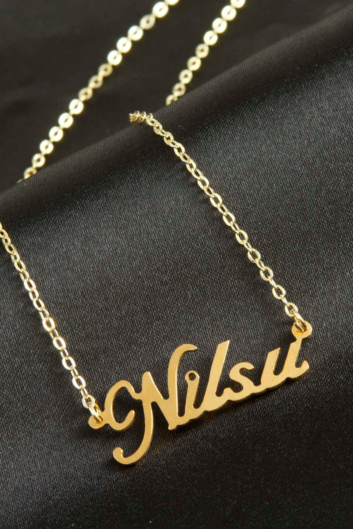 Nilsu İsimli Kolye (Kişiye Özel)