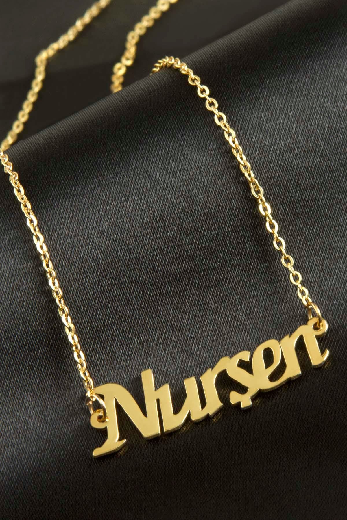 Nurşen isimli kolye (Kişiye Özel)