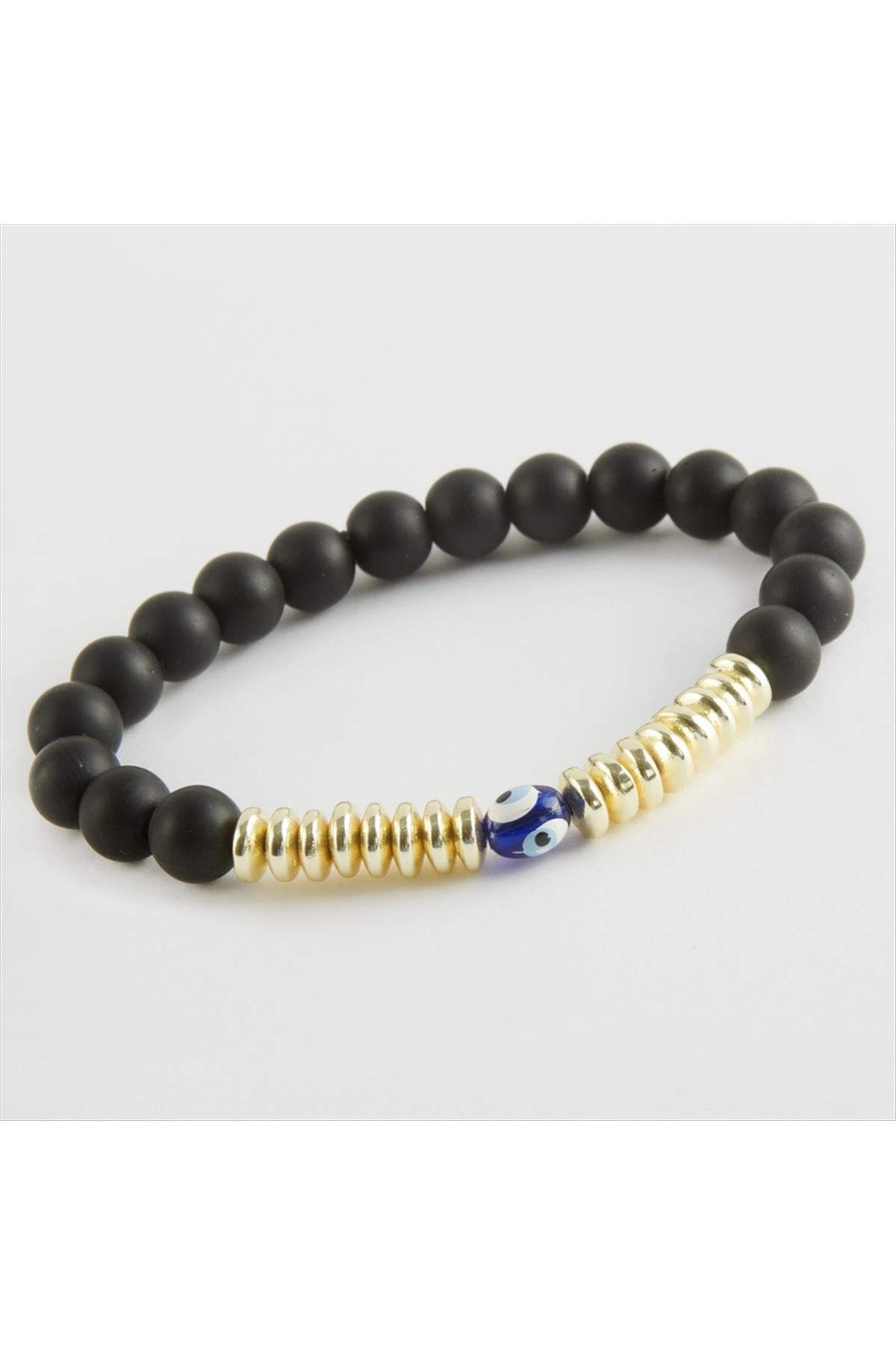 Onix Hematit Doğaltaş Bileklik