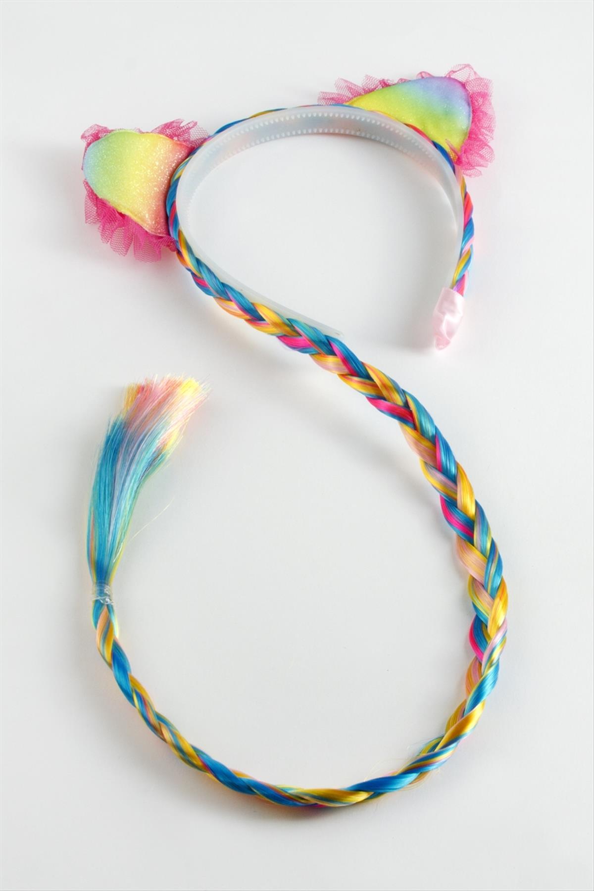 Örgülü Kulaklı Taç