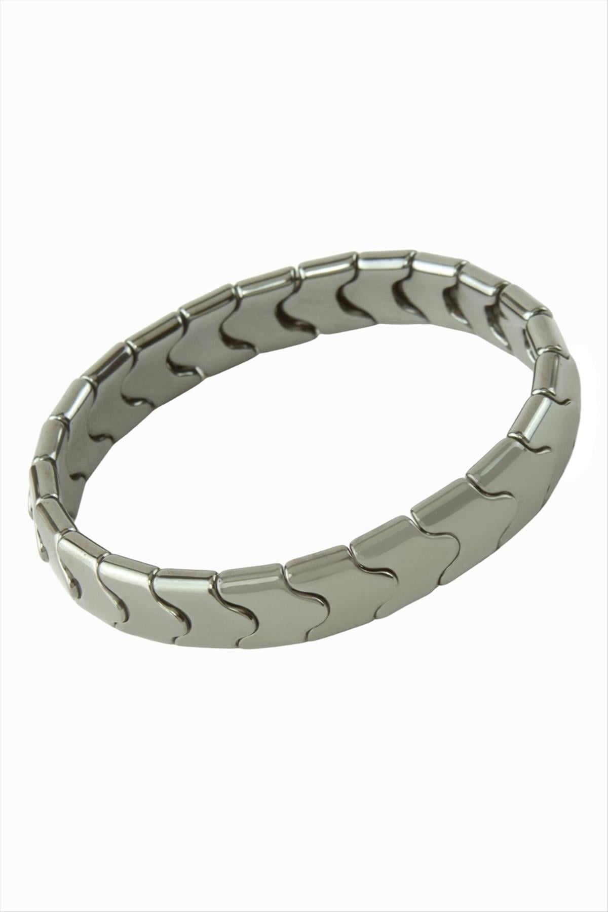 Orjinal Hematit Doğaltaşlı Bileklik