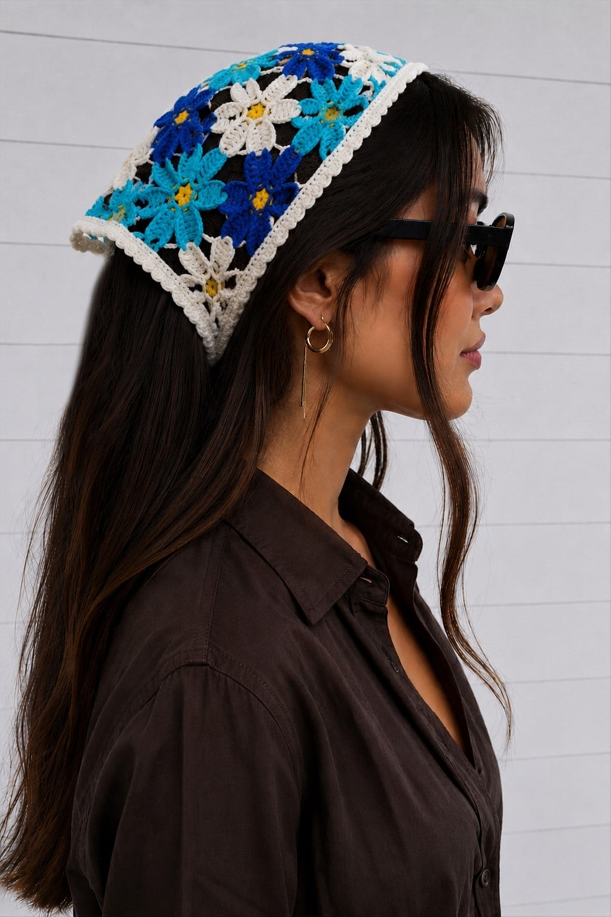 Örme Bohem Bandana