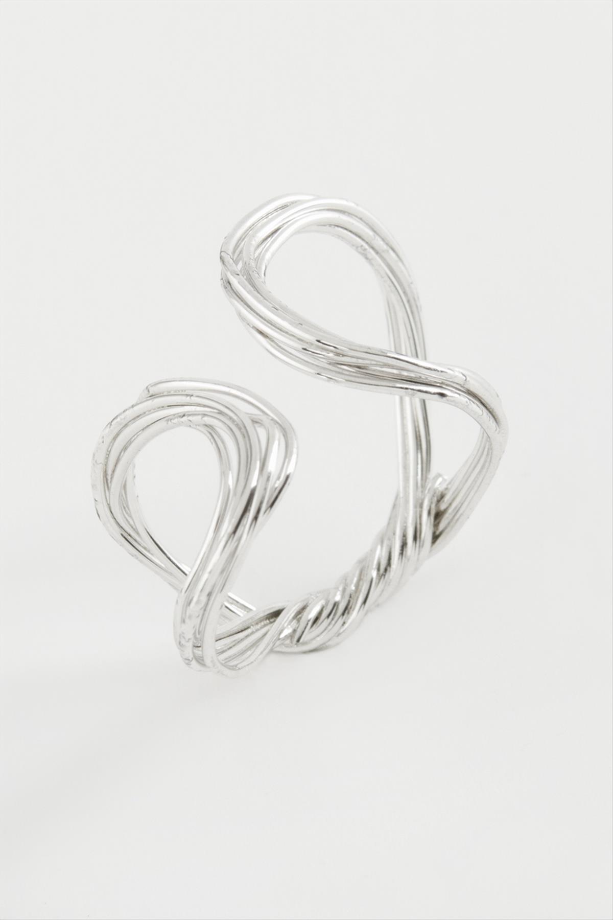 Oval Metal Yüzük