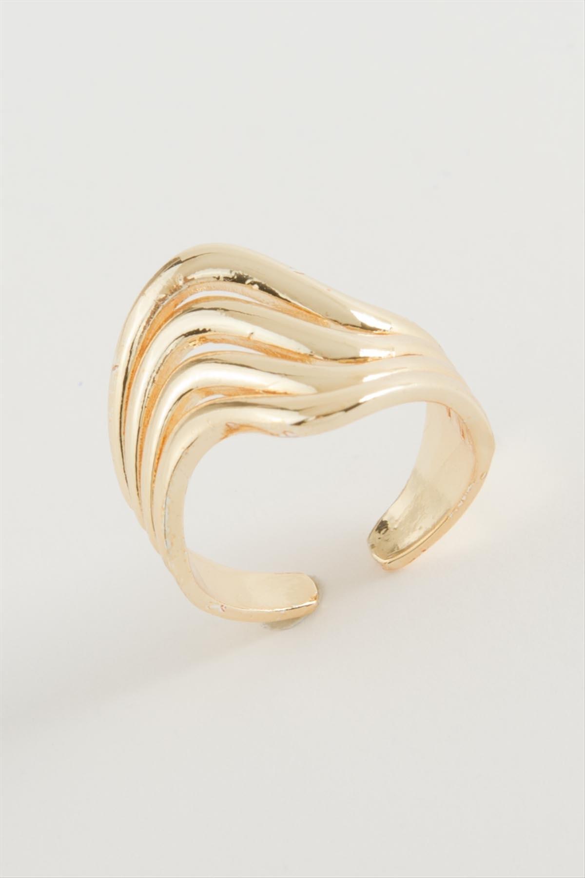 Oval Metal Yüzük
