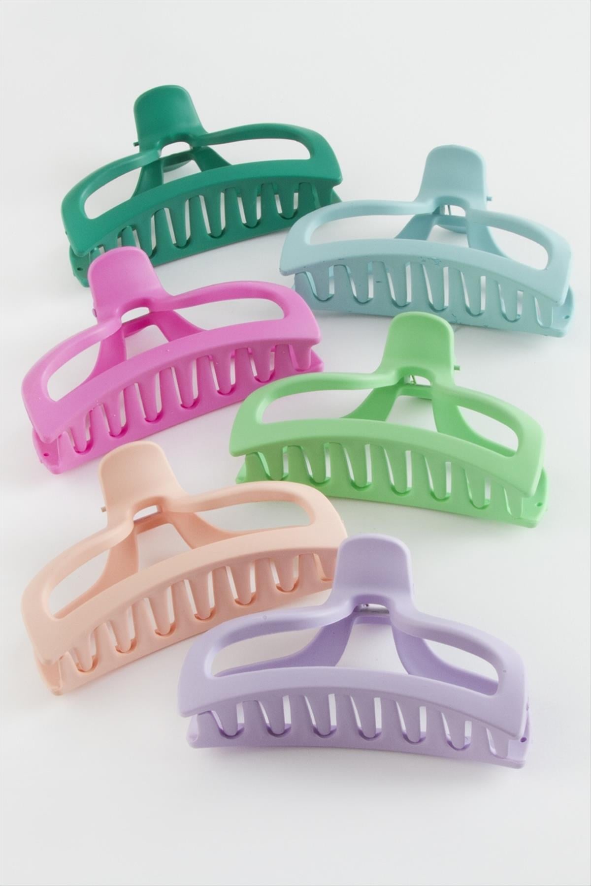 Oval Renkli Mandal Toka 10 cm