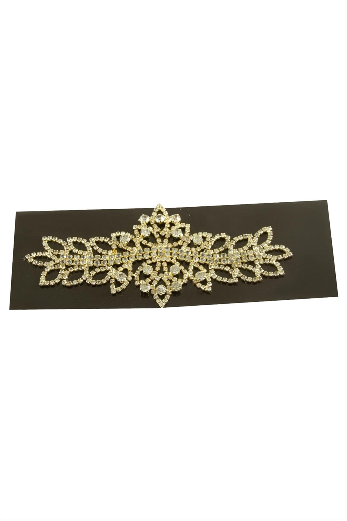 Oval Taşlı Alınlık Saç Aksesuarı