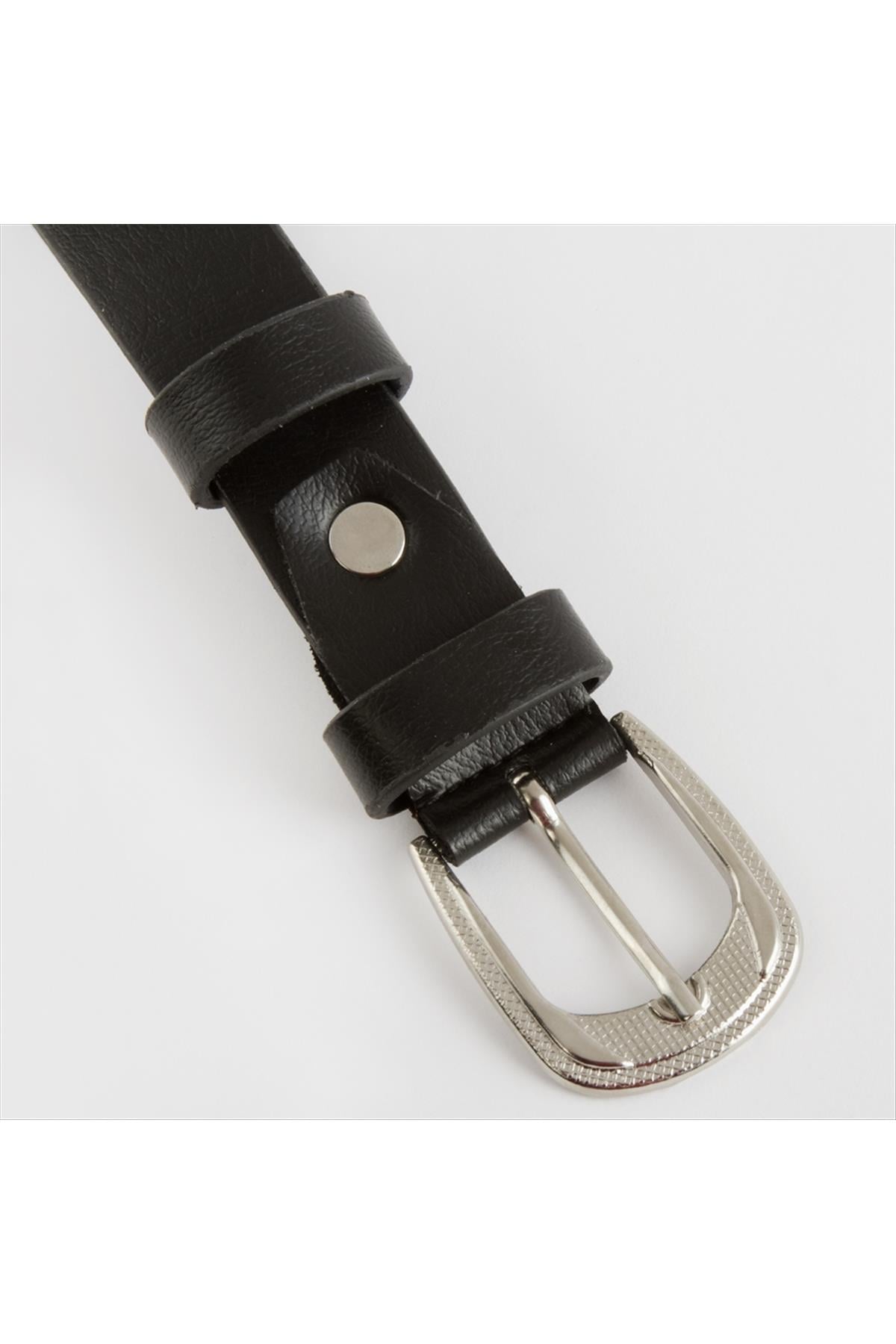 Oval Tokalı Kemer 2,5 cm