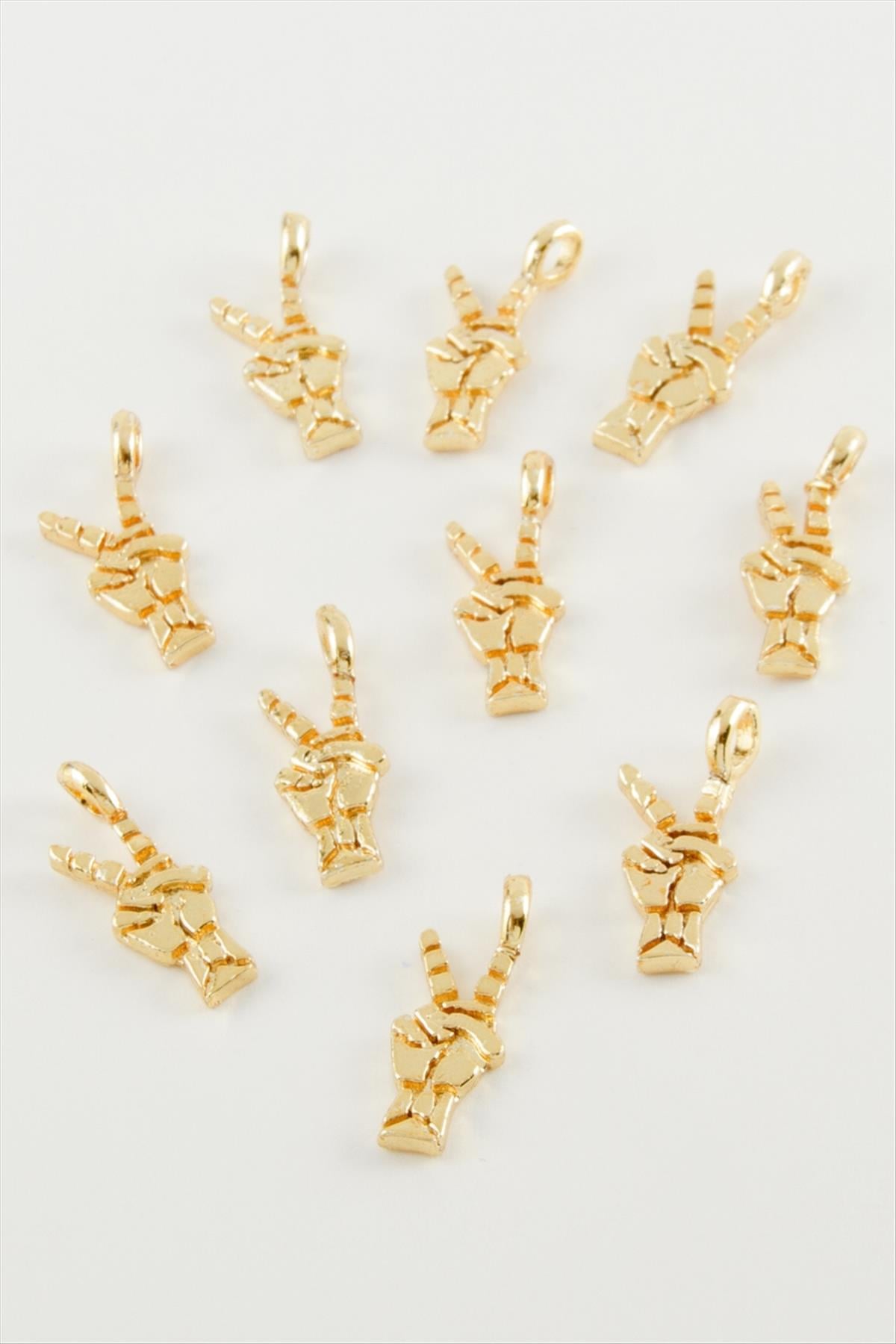 Özgürlük İşareti Kolye Ucu Aparatı 1 Adet