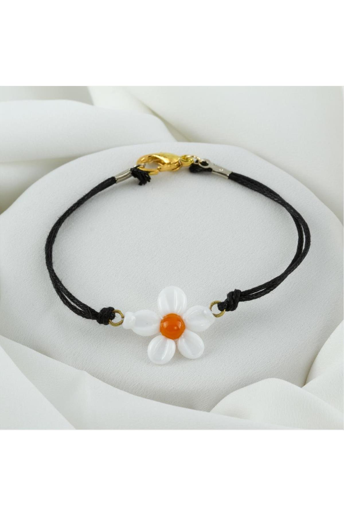 Papatya Cam Bileklik