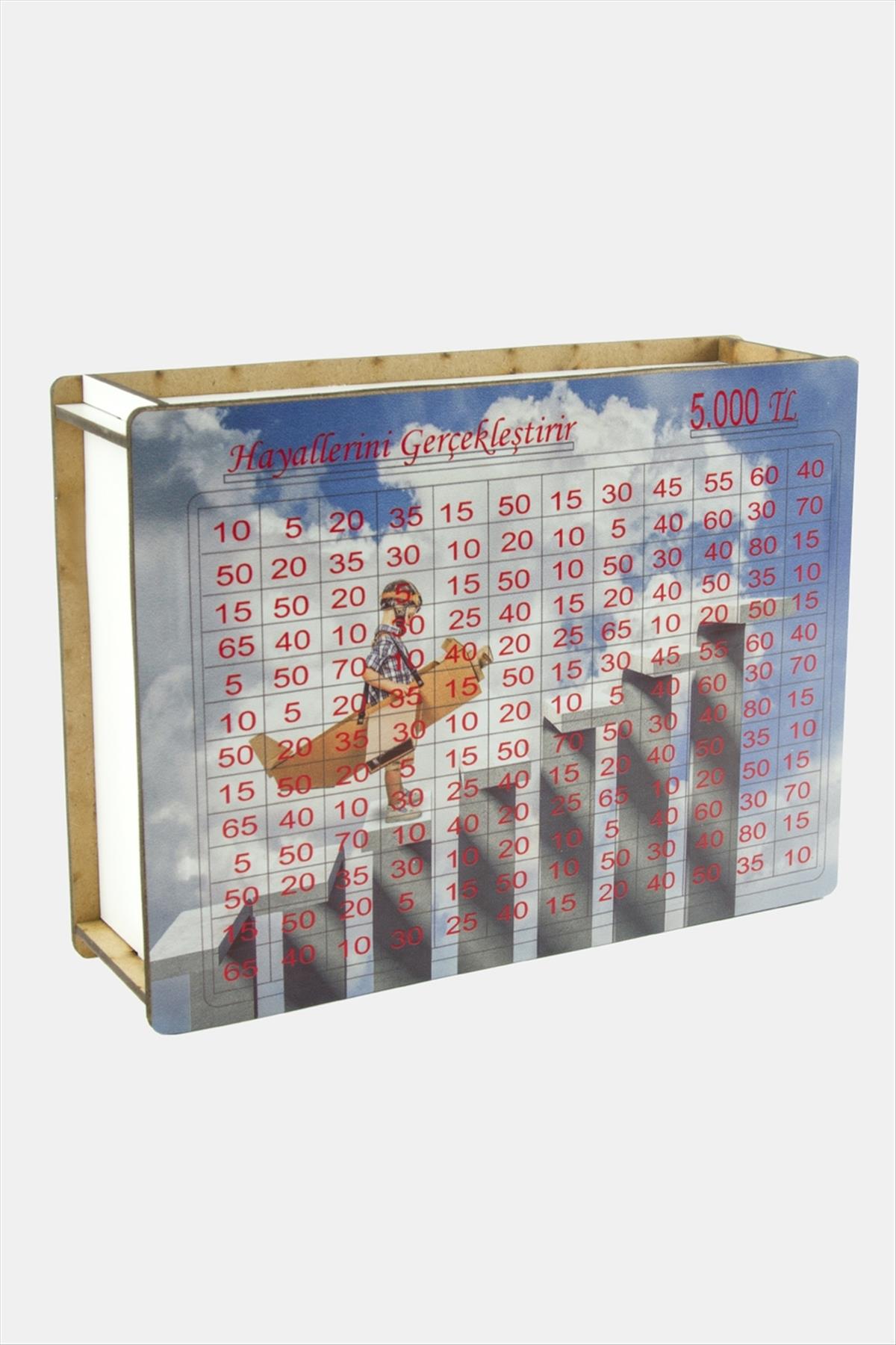 Parabox 5.000 Tl Kumbara Para Biriktirme Kutusu