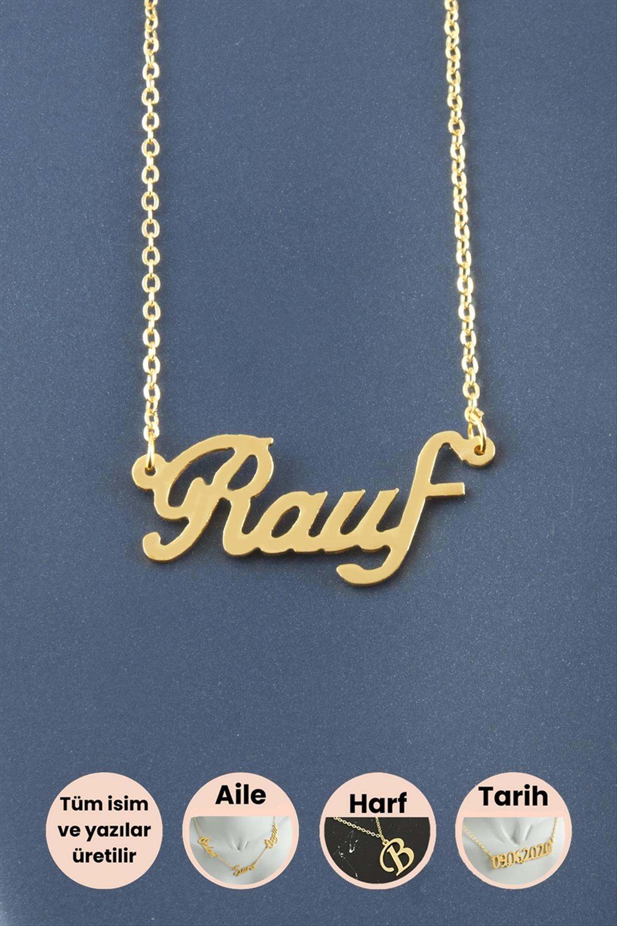 Rauf İsimli Kolye