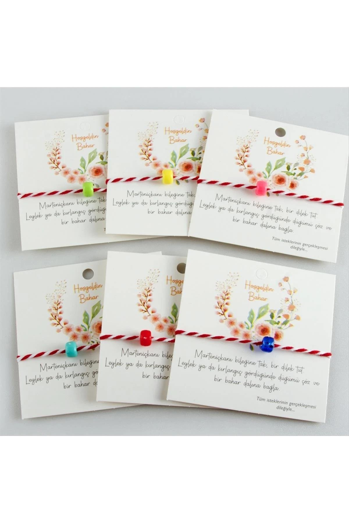 Renkli Boncuk Marteniçka Bileklik ( Toptan marteniçka bileklik)