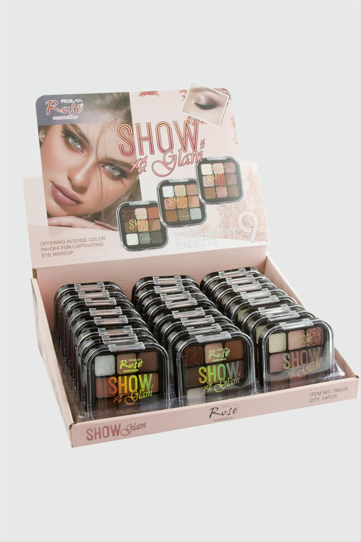 Rose 9'lu Show Glam Far Seti