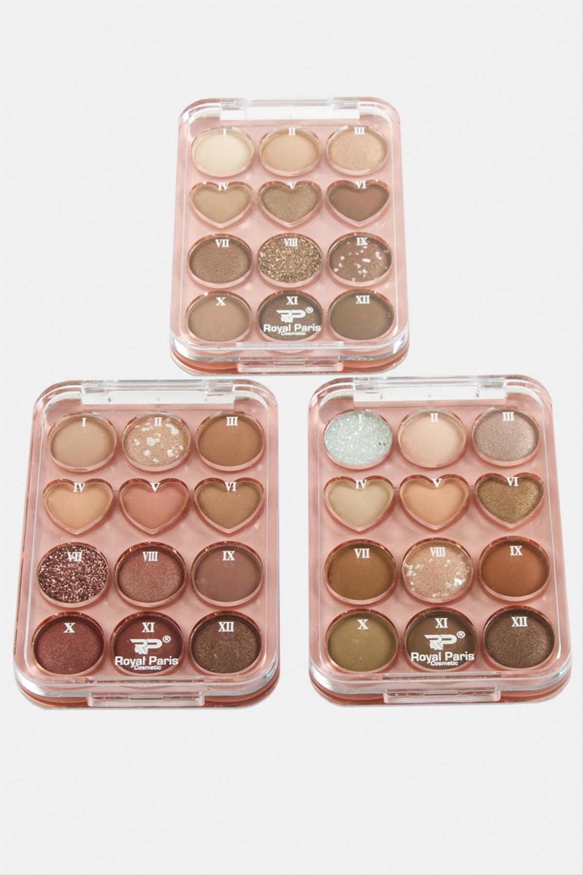 Royal Paris Kalp 12'li Far Seti