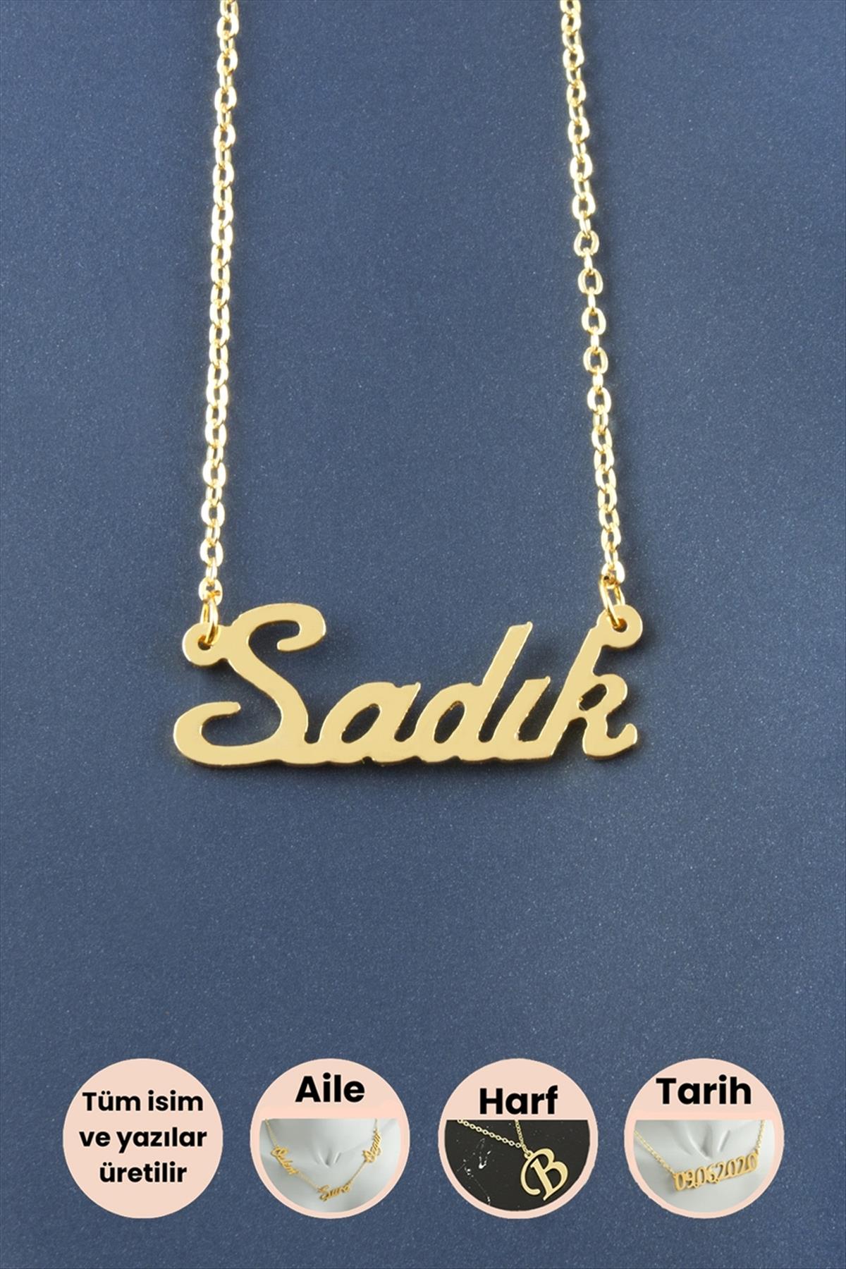 Sadık İsimli Kolye