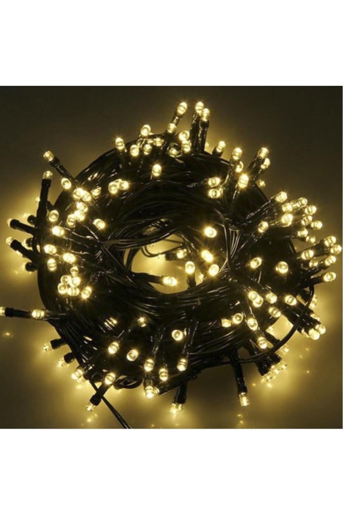 Sarı Renkli Led Işık Pilli 4 Metre
