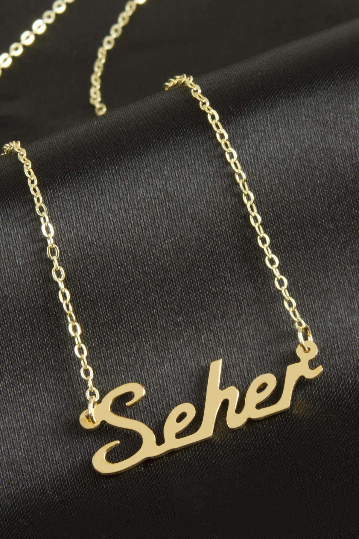 Seher İsimli Kolye (Kişiye Özel)