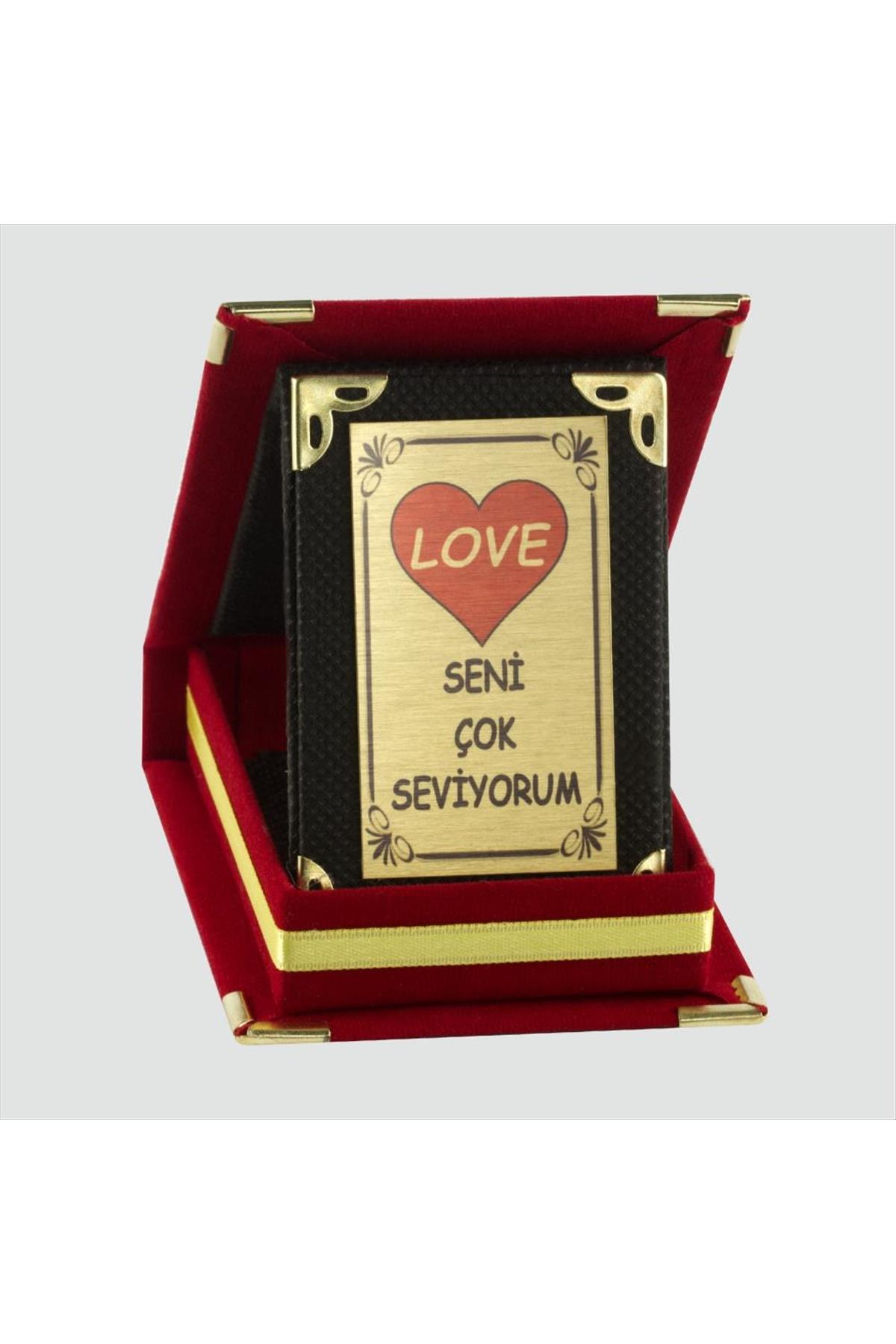 Seni Çok Seviyorum Plaket