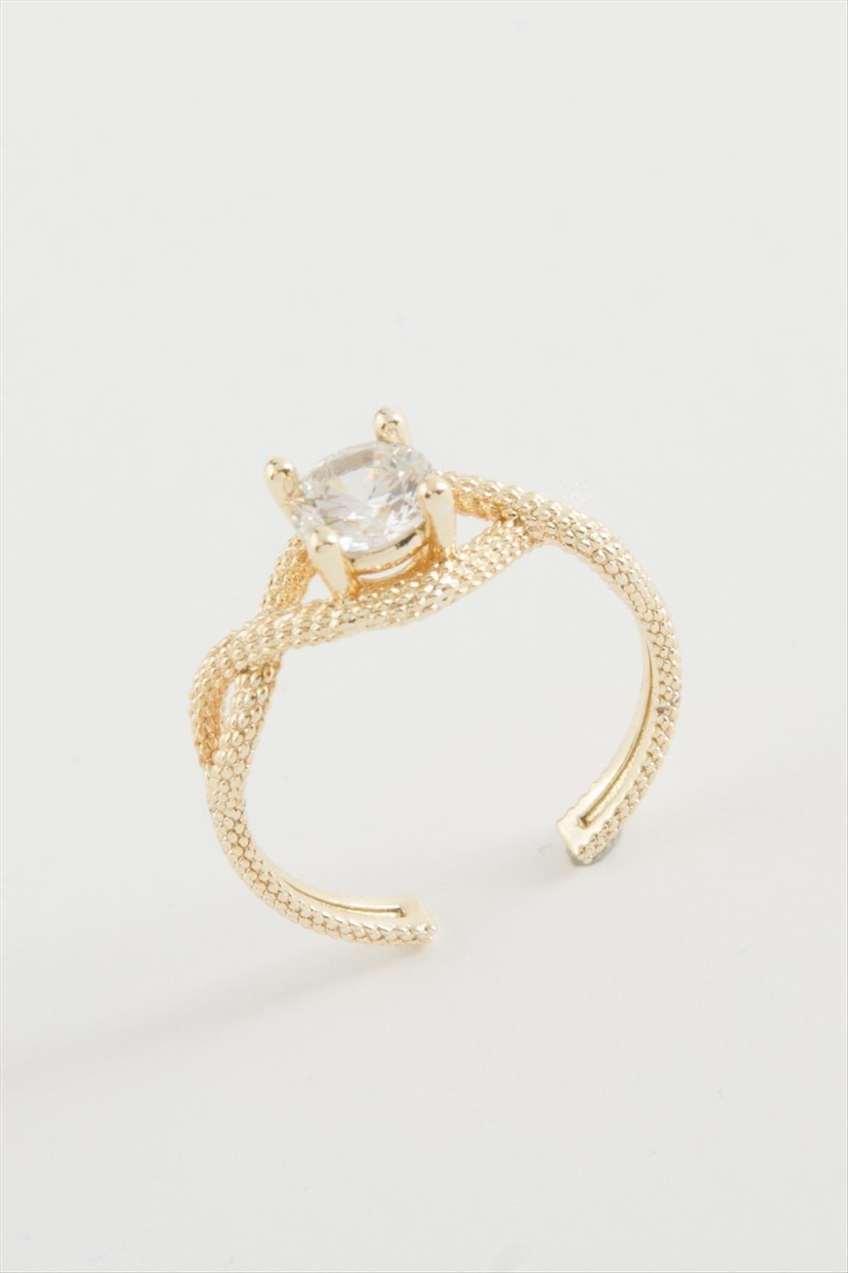 Sonsuzluk Tek Taşlı Yüzük