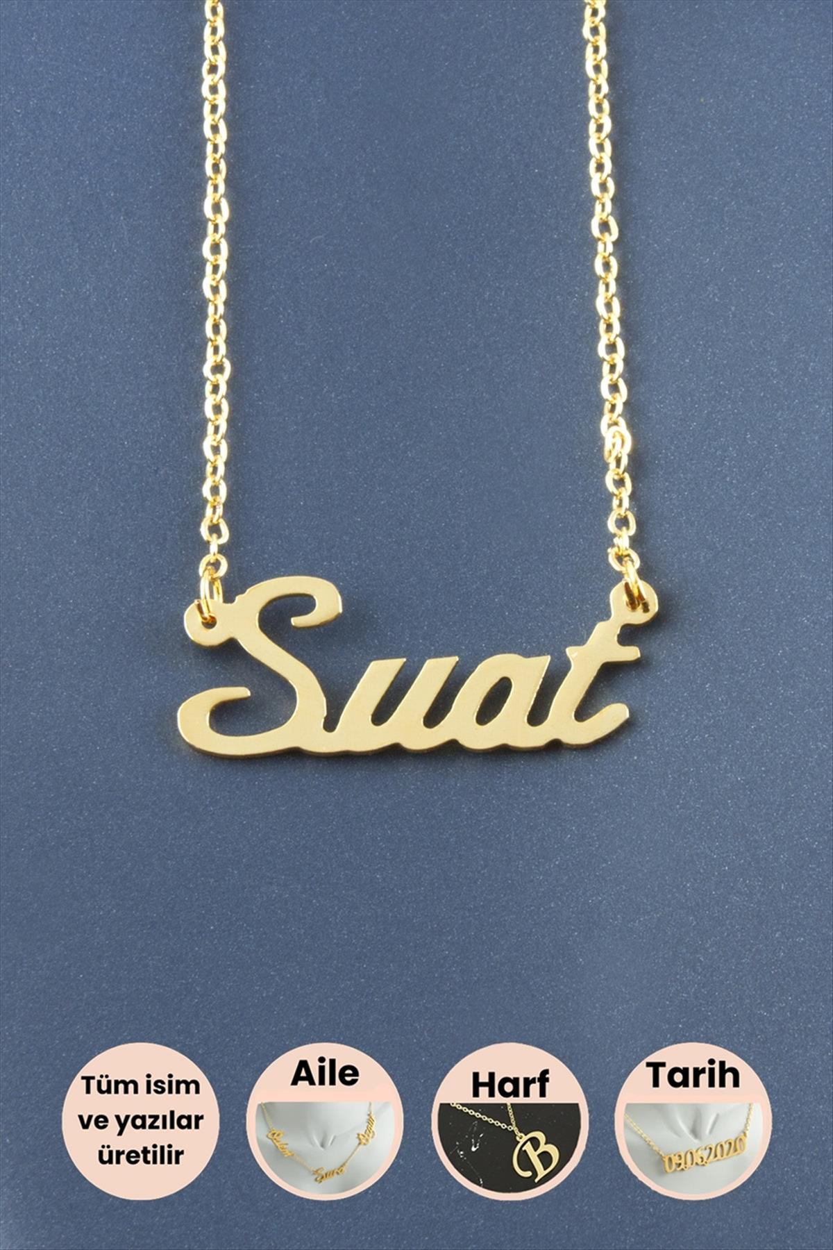 Suat İsimli Kolye
