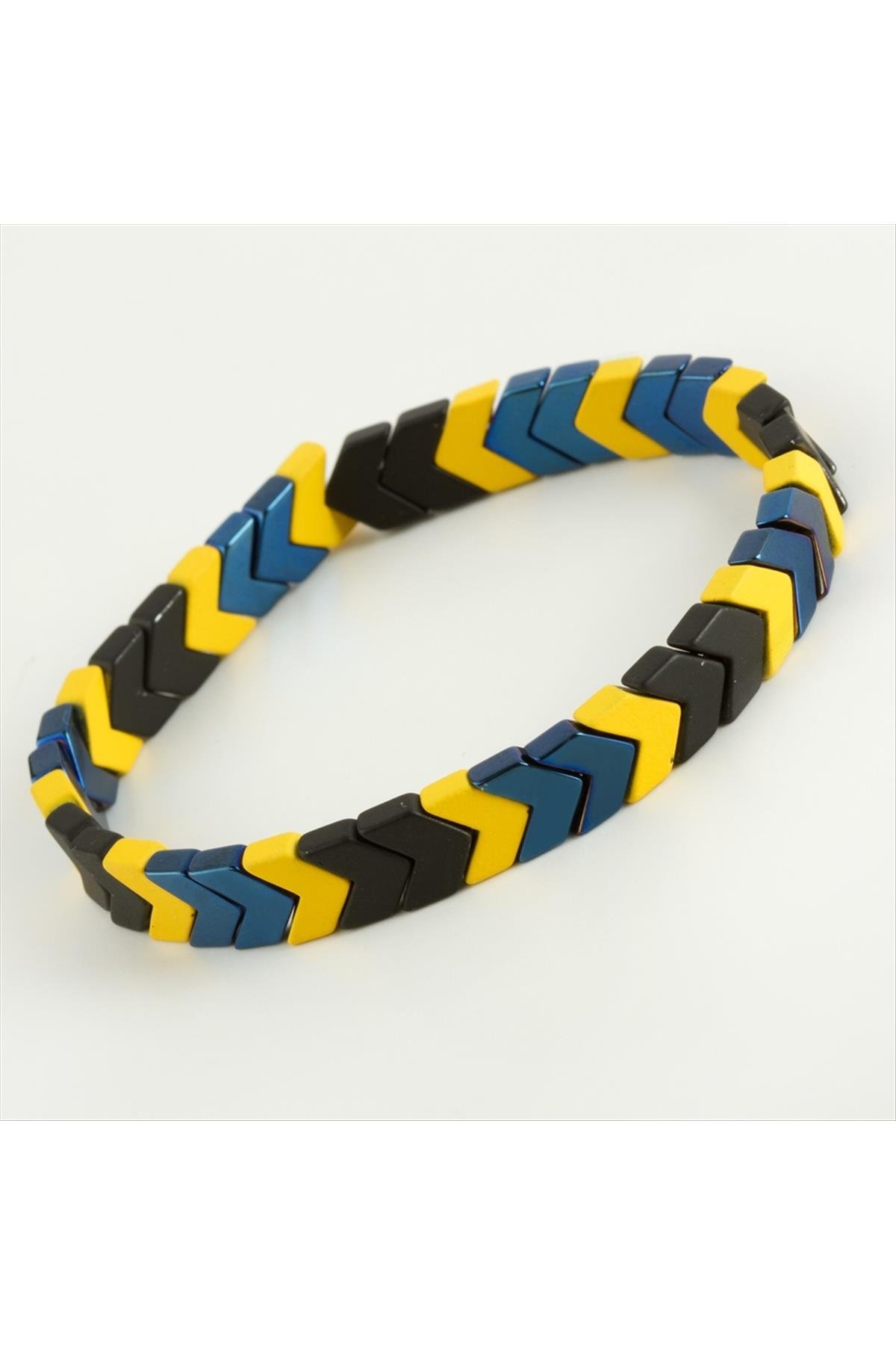 Taraftar Çavuş Hematit Doğaltaş Bileklik