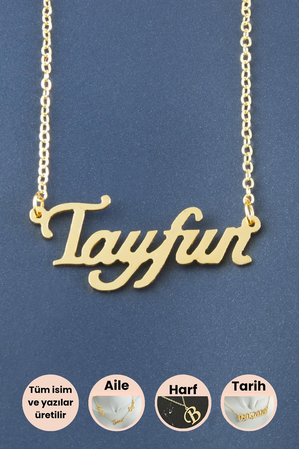 Tayfun İsimli Kolye