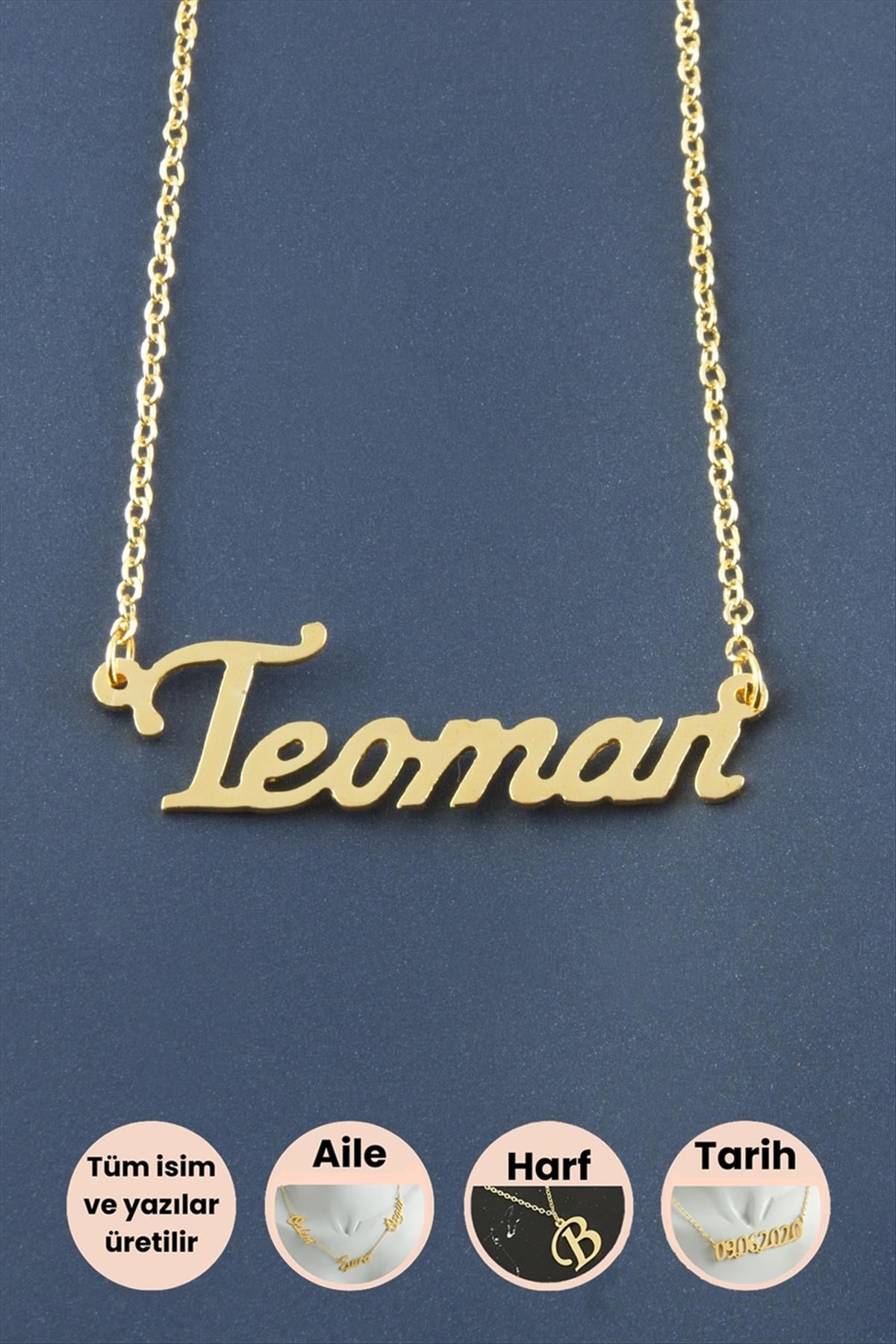 Teoman İsimli Kolye