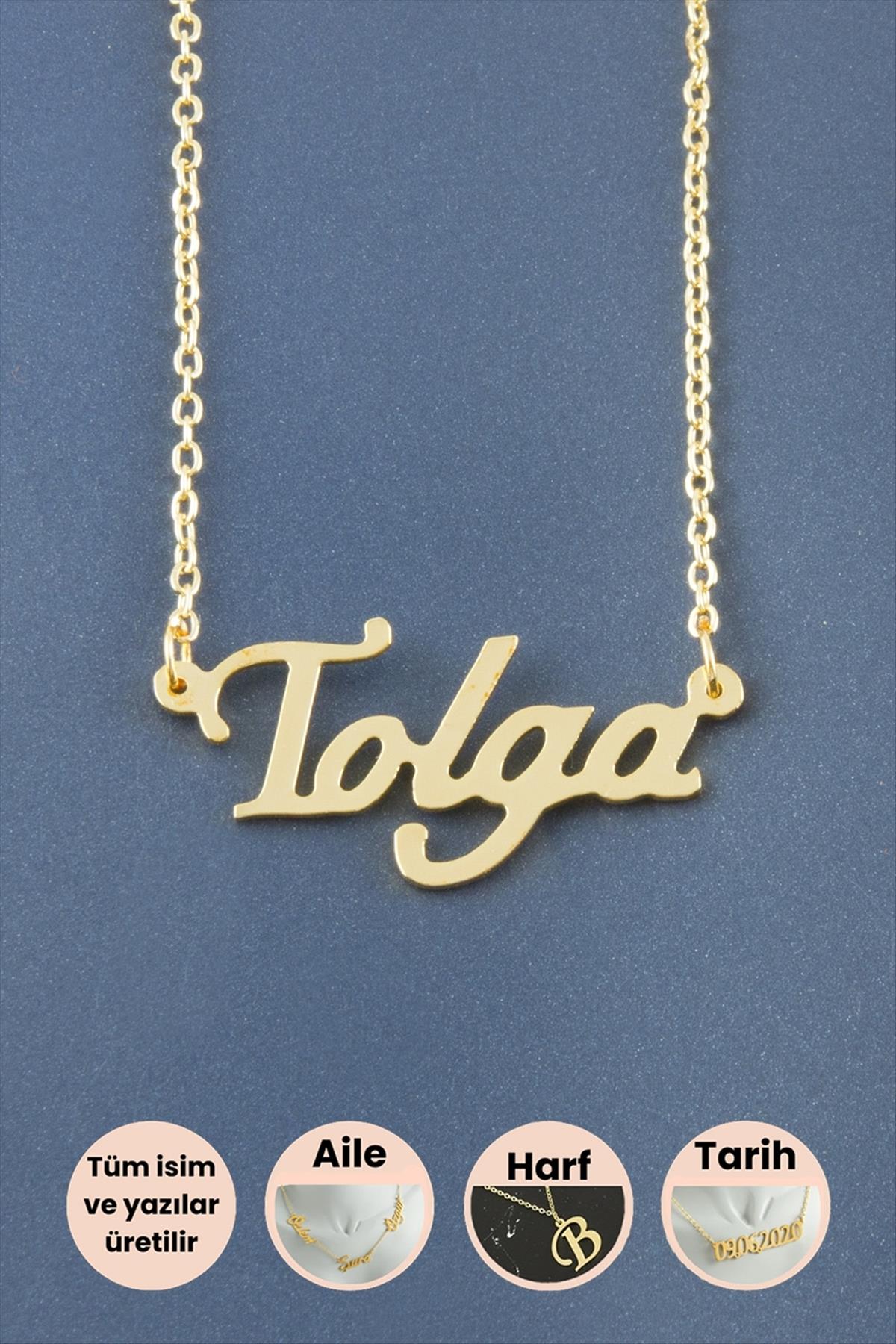 Tolga İsimli Kolye