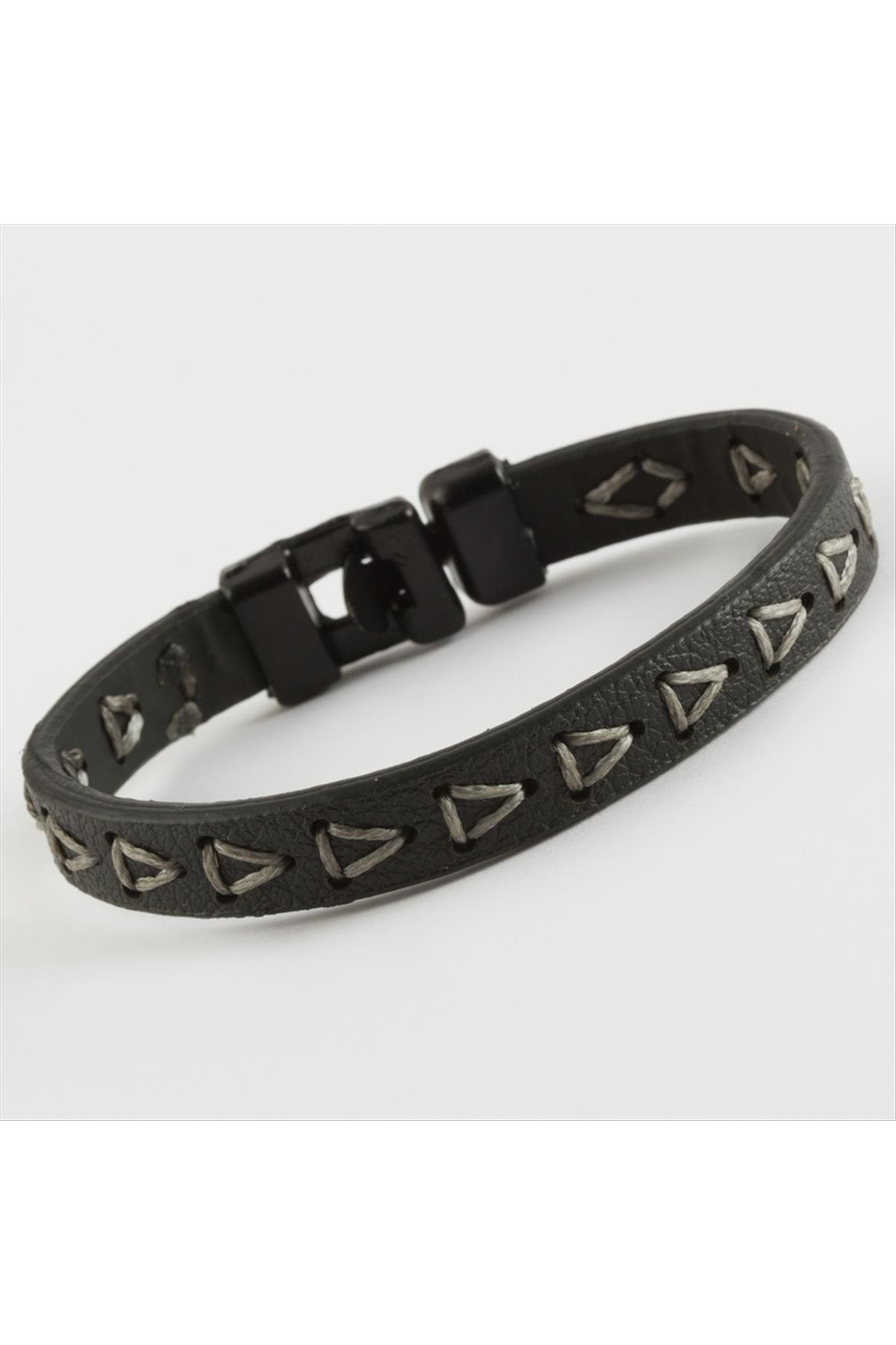 Üçgen Kaliteli Suni Deri Bileklik