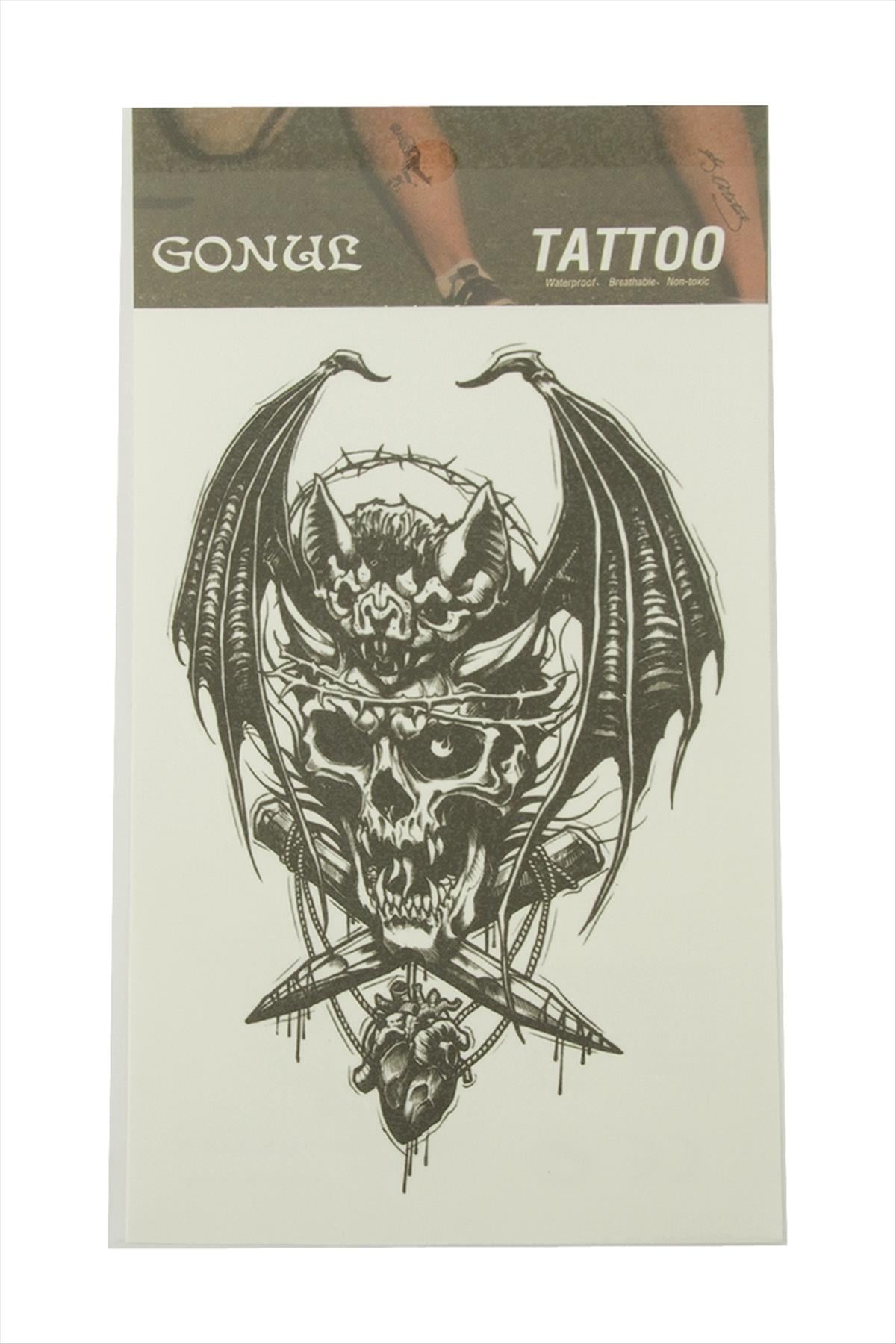 Yarasa Tattoo Dövme Sticker