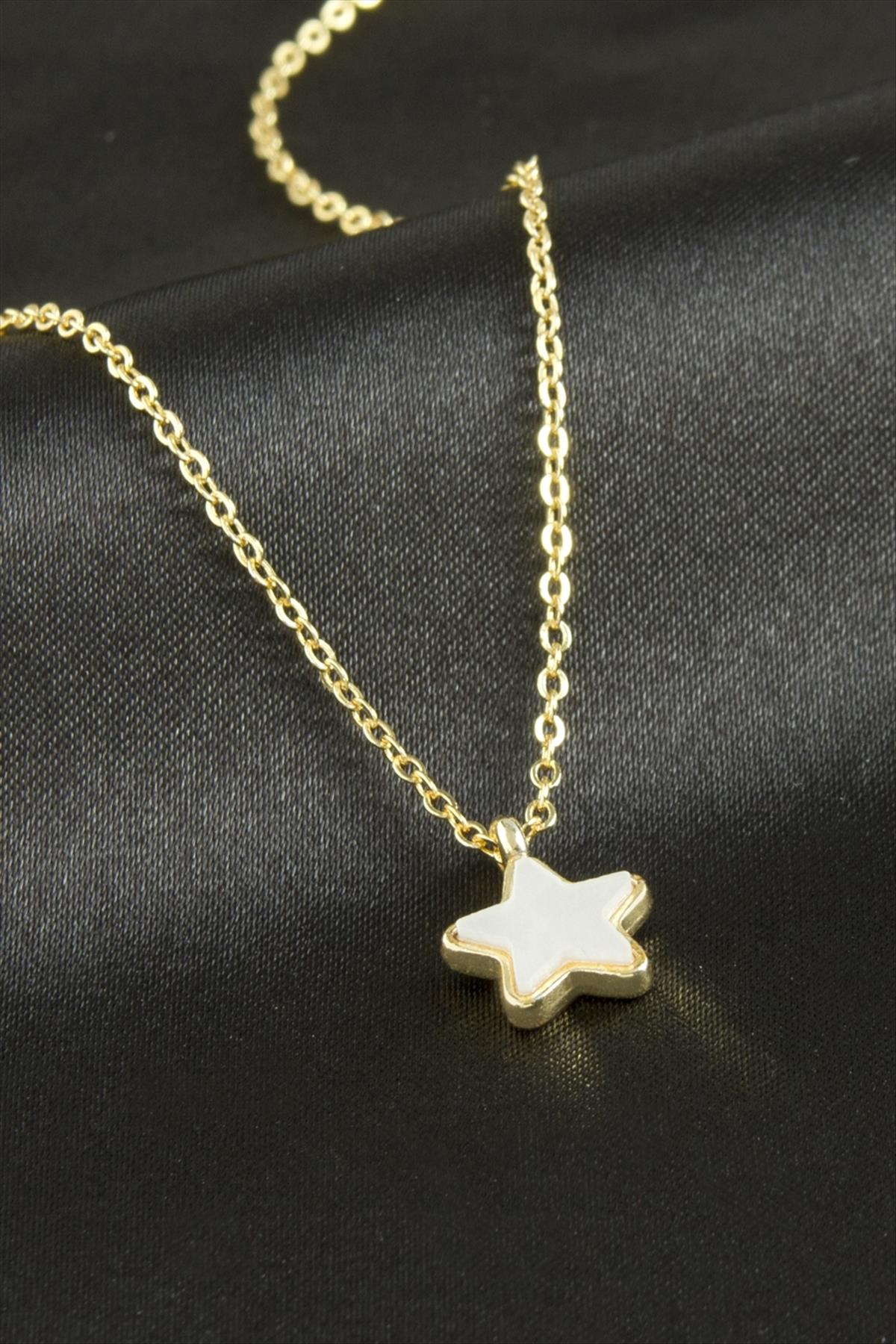 Yıldız Polyester Kolye