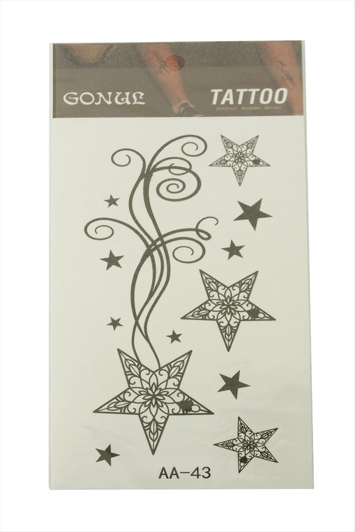 Yıldız Tattoo Dövme Sticker