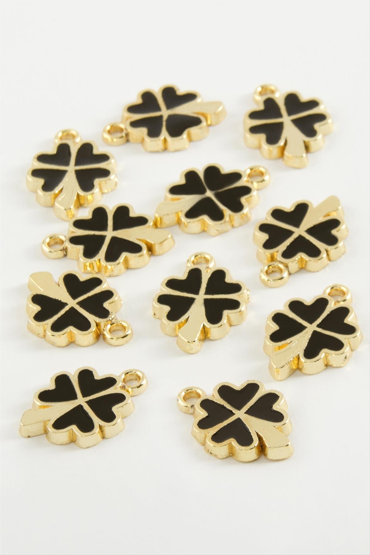 Yonca Tek Kulplu Mineli Bileklik ve Kolye Ucu Aparatı 1 Adet