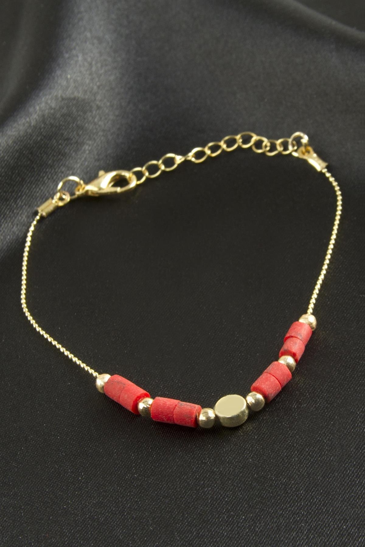 Yuvarlak Kum Boncuk Bileklik