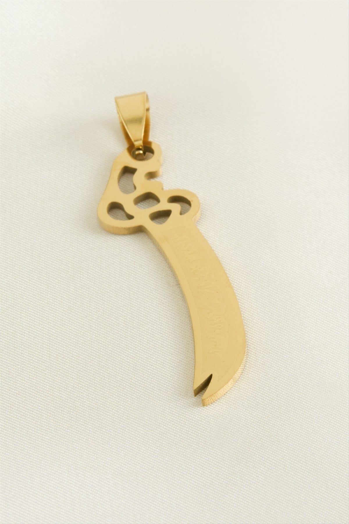 Zülfikar Çelik Kolye Ucu 6 cm