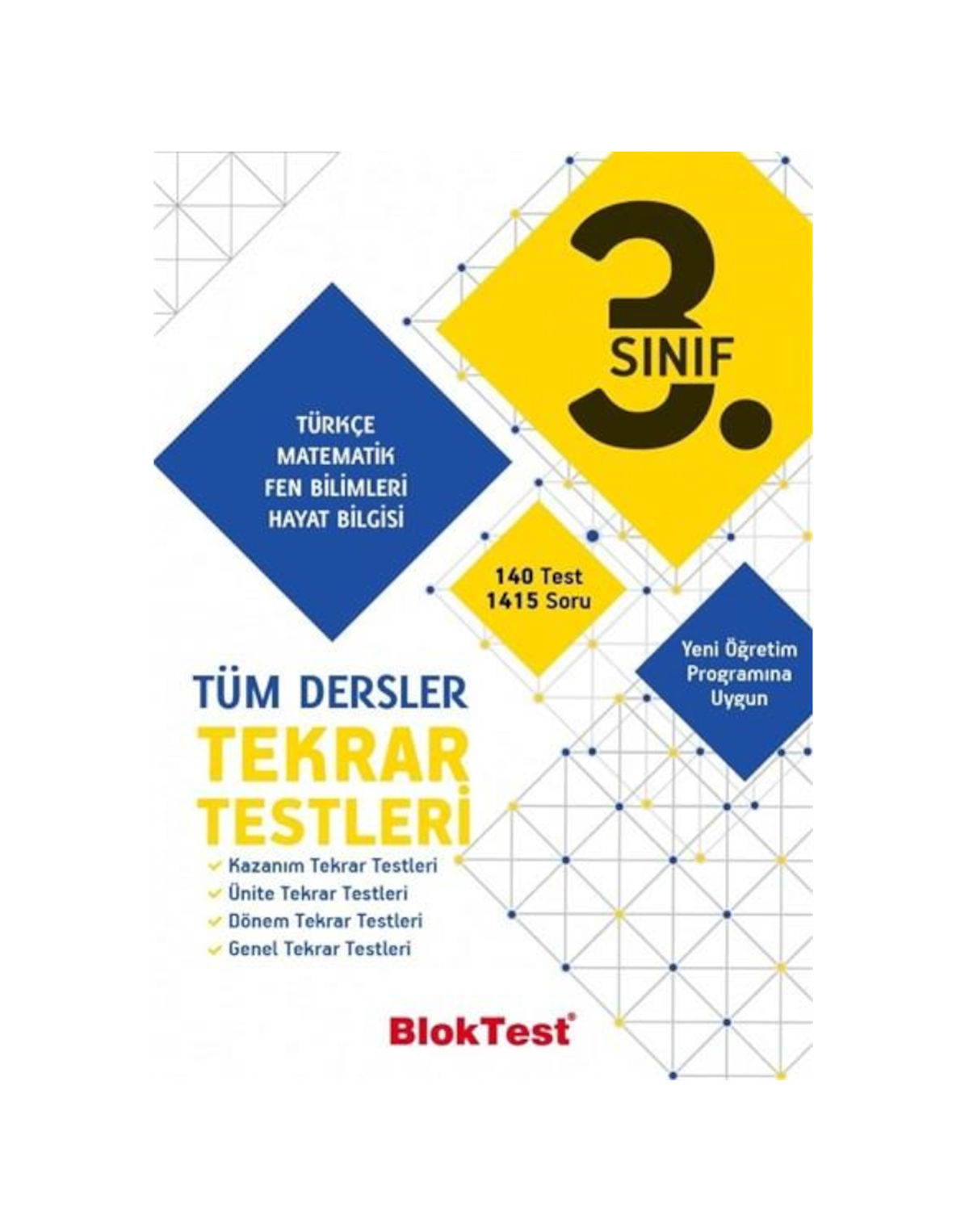 3.Sınıf Bloktest Tüm Dersler Tekrar Testleri