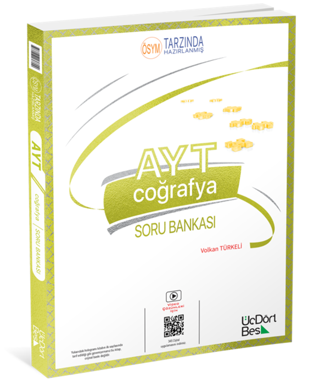 345 Yayınları AYT Coğrafya Soru Bankası 