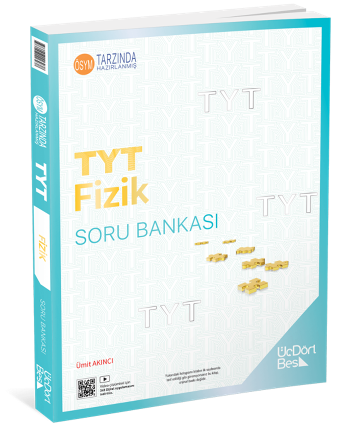 345 Yayınları TYT Fizik Soru Bankası 