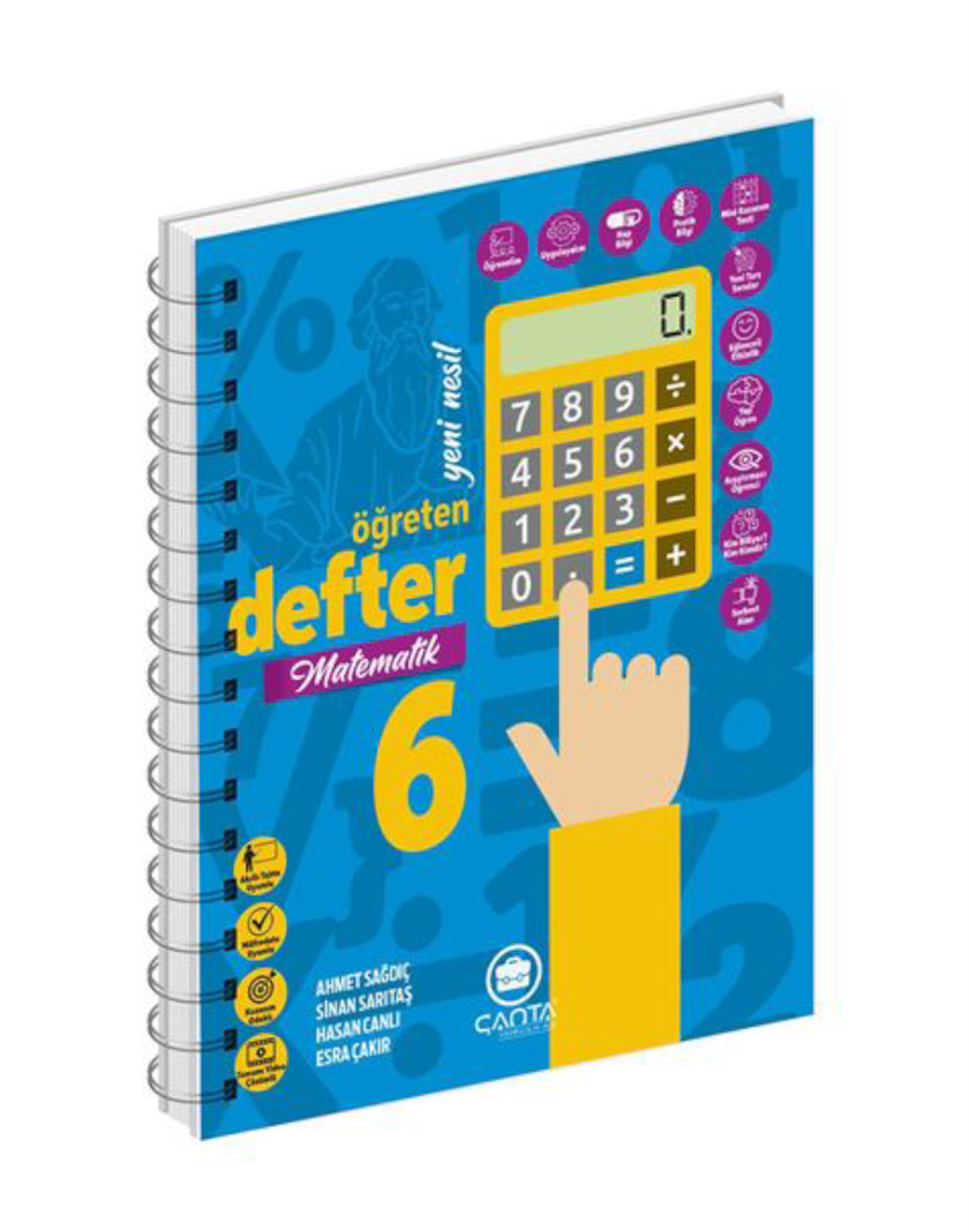 6.Sınıf Matematik Okula Yardımcı Öğreten Defter 2024