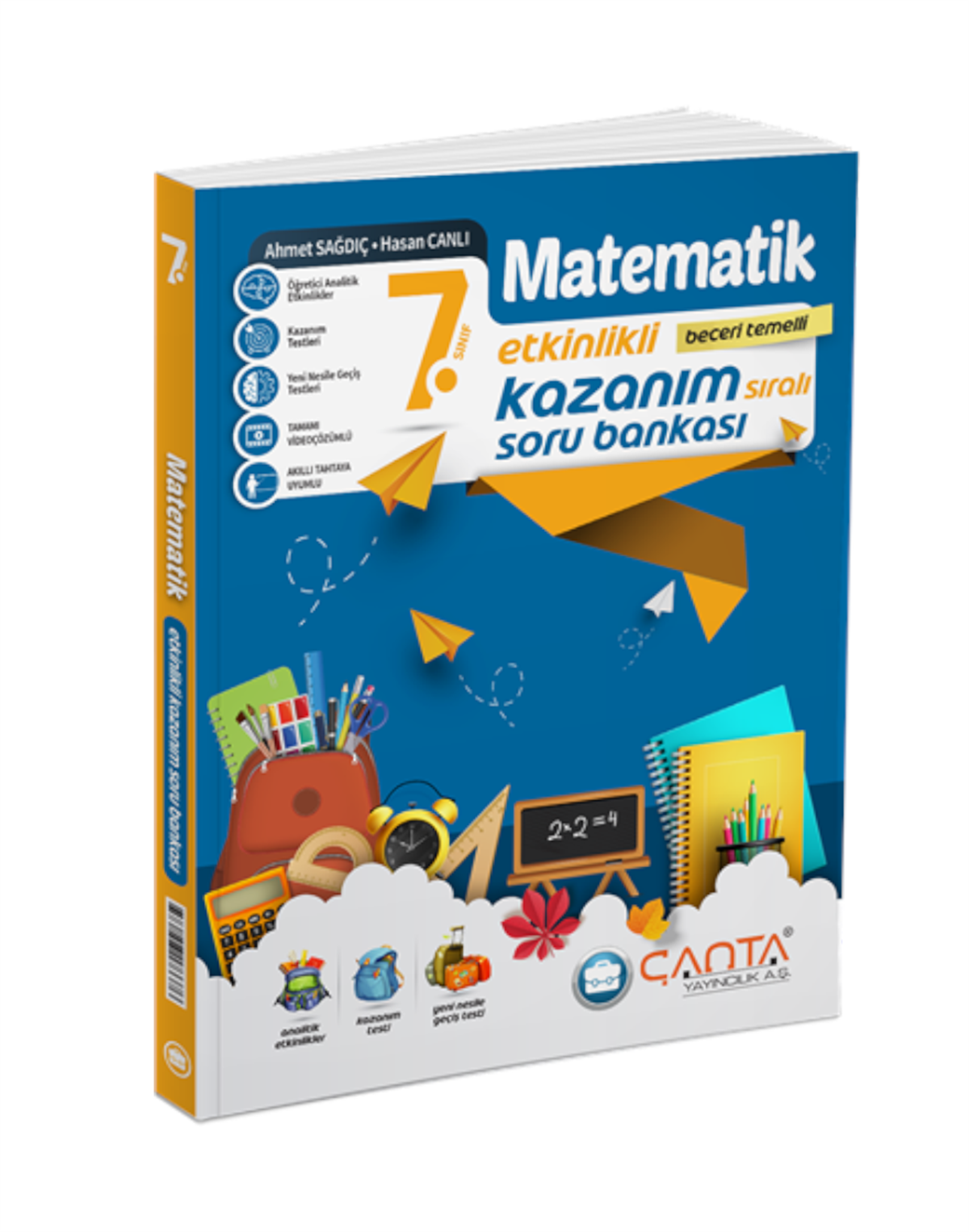 7.Sınıf Kazanım Matematik Soru Bankası 2024