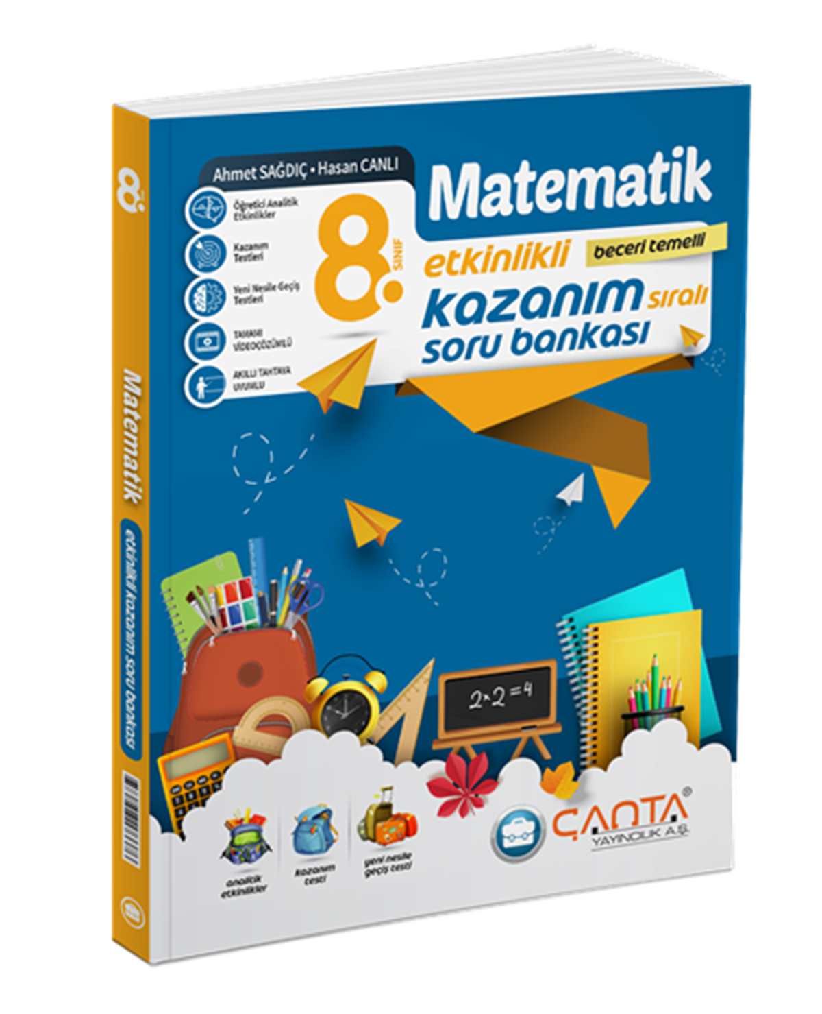 8.Sınıf Kazanım Matematik Soru Bankası 2024