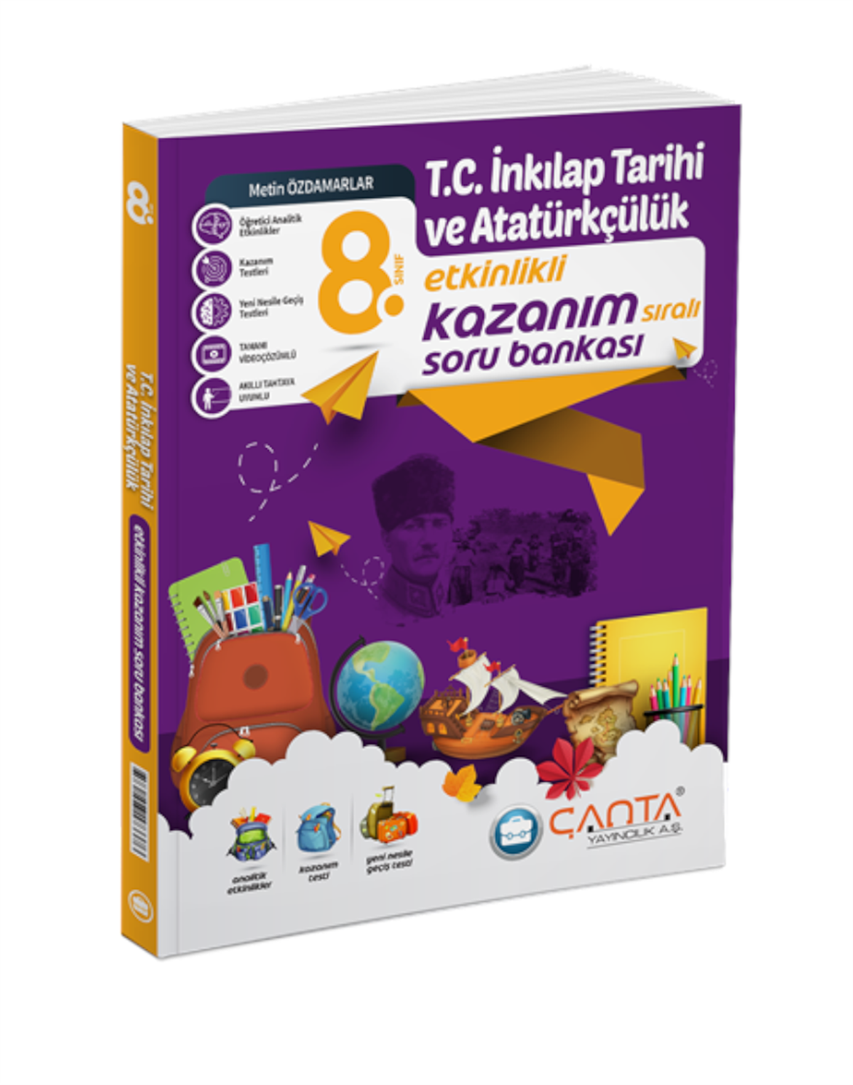 8.Sınıf Kazanım Tc.İnkılap Tarihi ve Atatürkçülük Soru.Bankası 2024