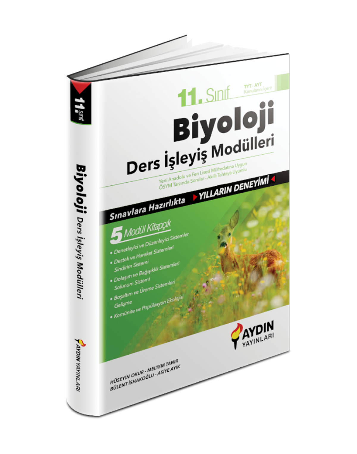 Aydın Yayınları 11. Sınıf Aydın Biyoloji Ders İşleyiş Modülleri