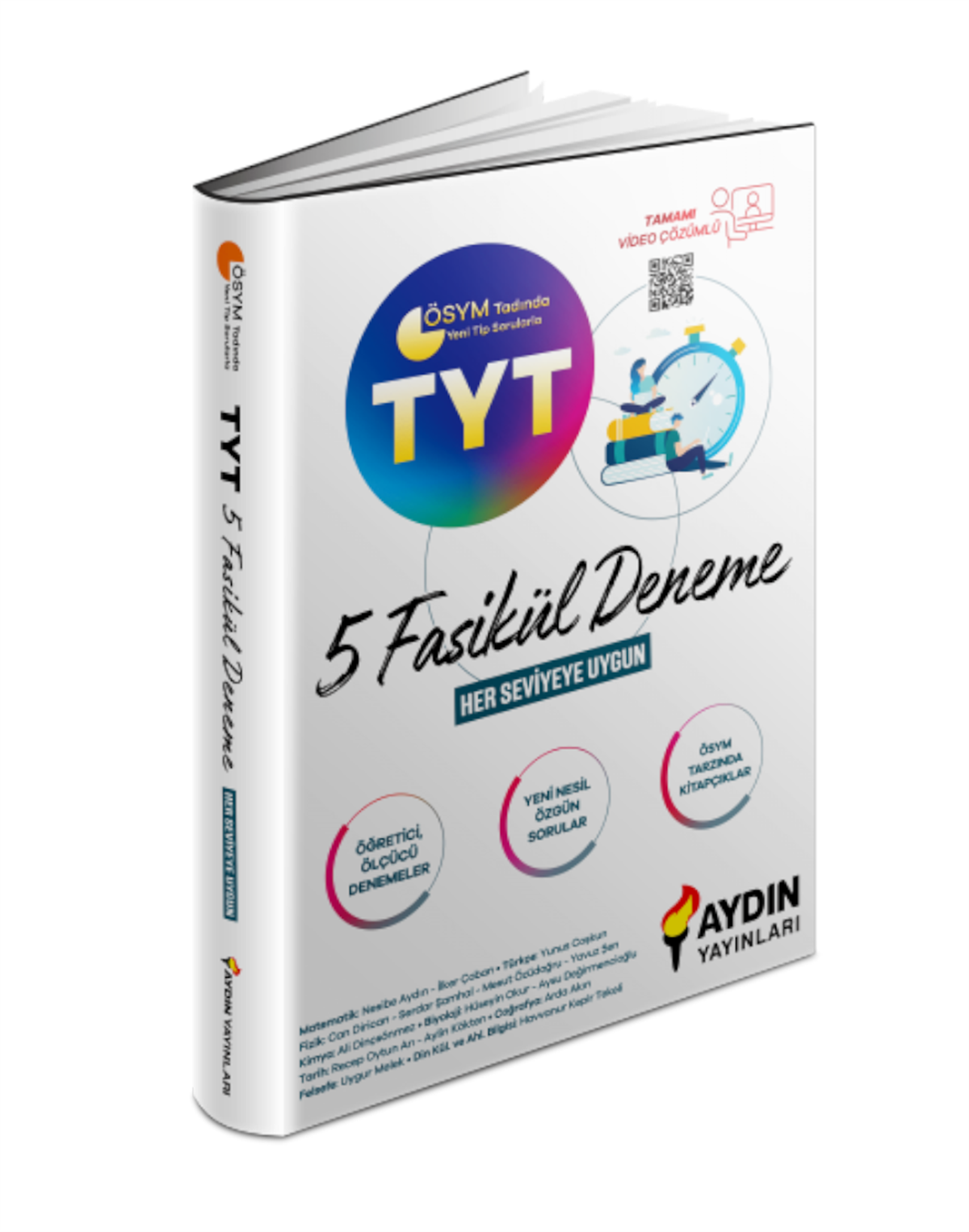 Aydın Yayınları TYT 5 Fasikül Deneme
