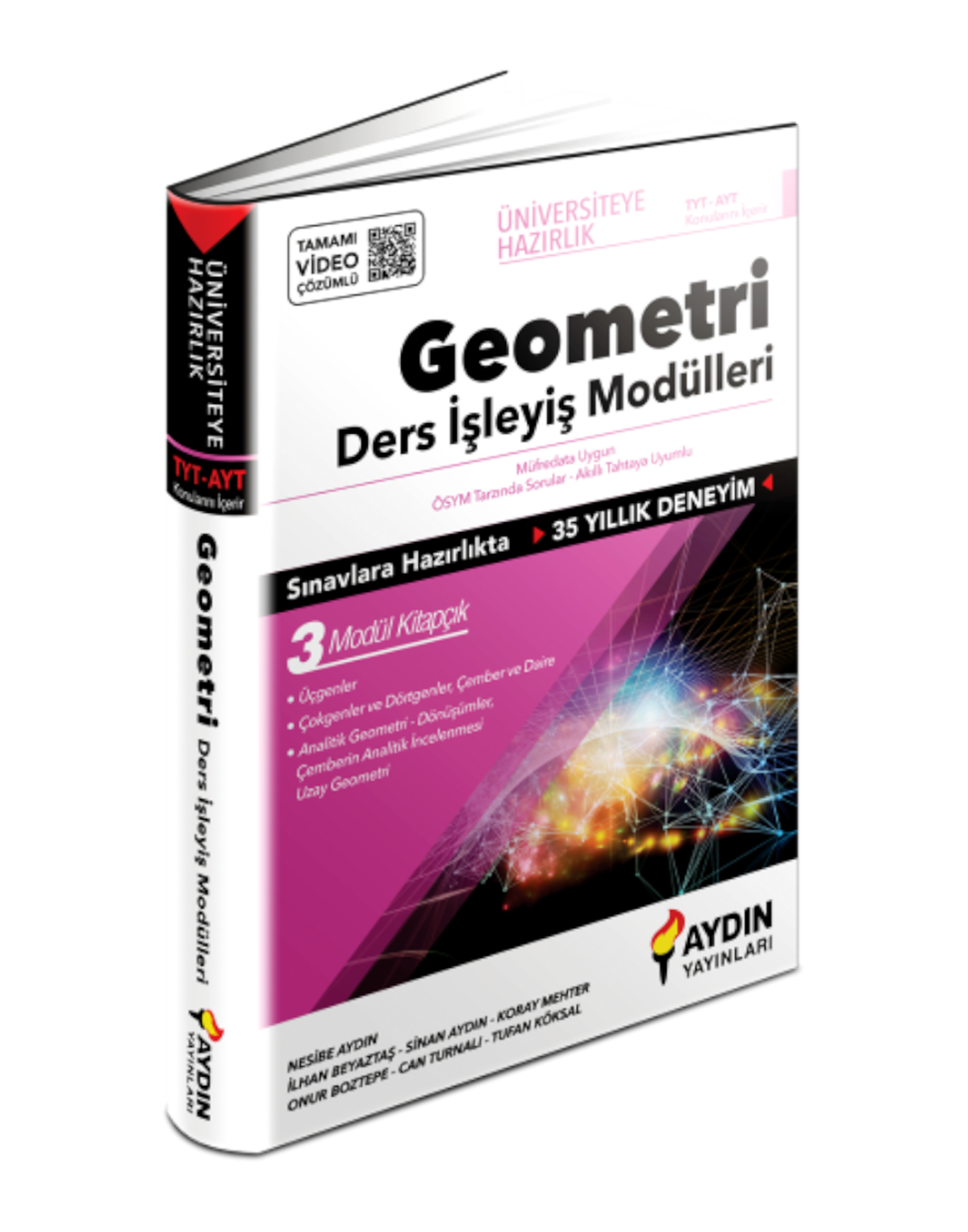 Aydın Yayınları Üniversiteye Hazırlık TYT - AYT Geometri Ders İşleyiş Modülleri