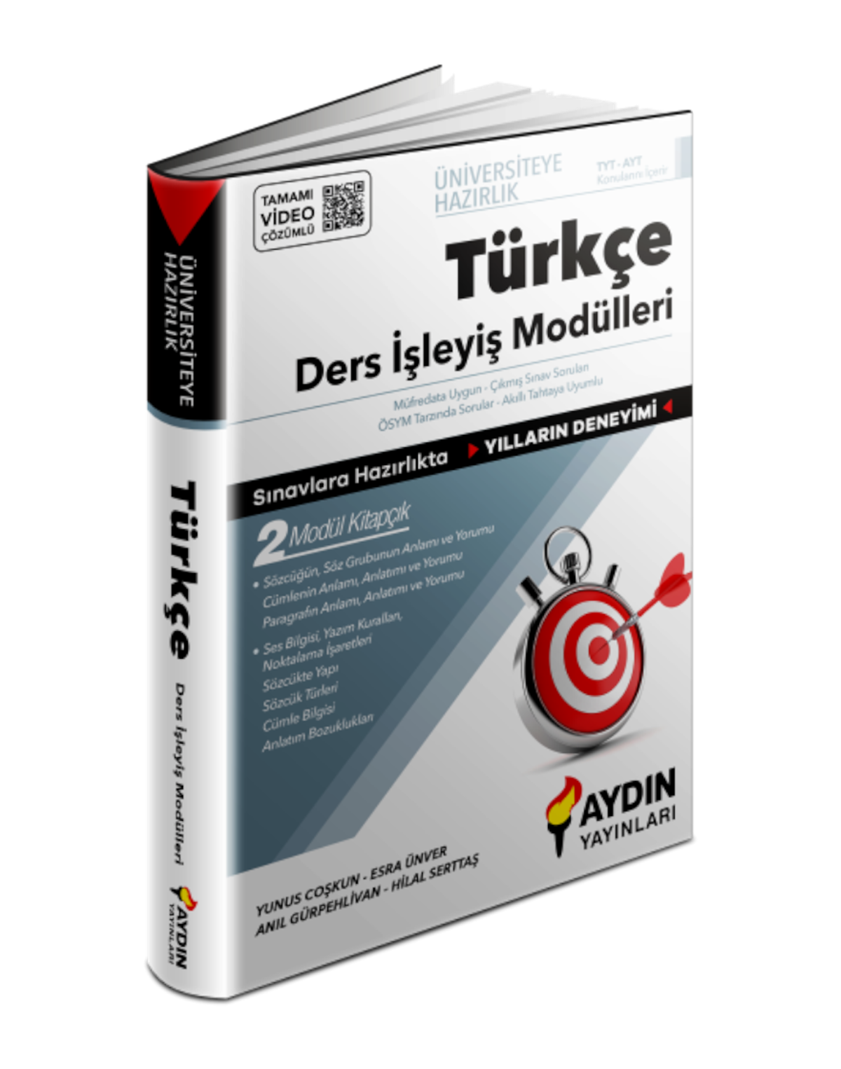 Aydın Yayınları Üniversiteye Hazırlık TYT Türkçe Ders İşleyiş Modülleri