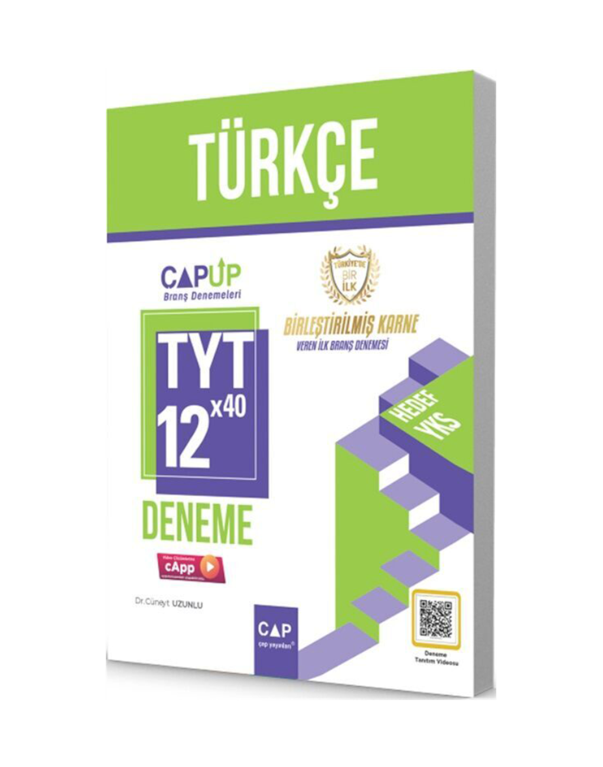 Çap Yayınları TYT Türkçe 12 x 40 Up Deneme