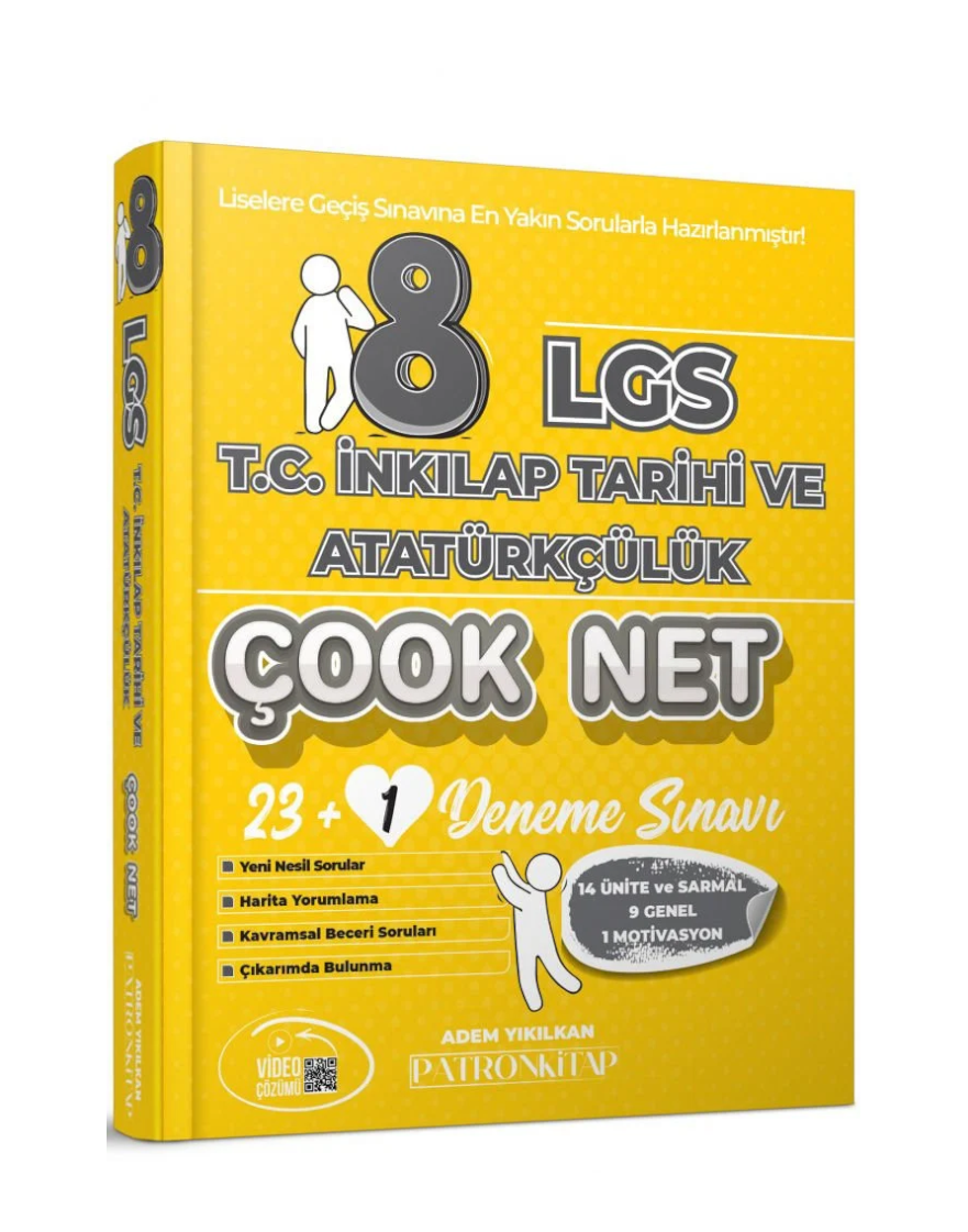 ÇOOK NET T.C. İNKILAP TARİHİ VE ATATÜRKÇÜLÜK 24 DENEME